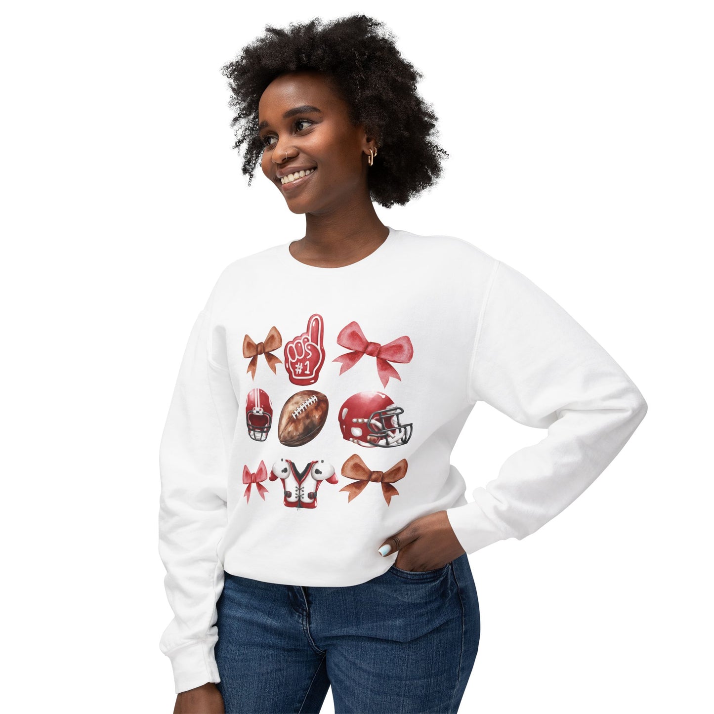 Cabot Panthers Football Spirit Comfort Colors Crewneck Sweatshirt – Unisex Fit