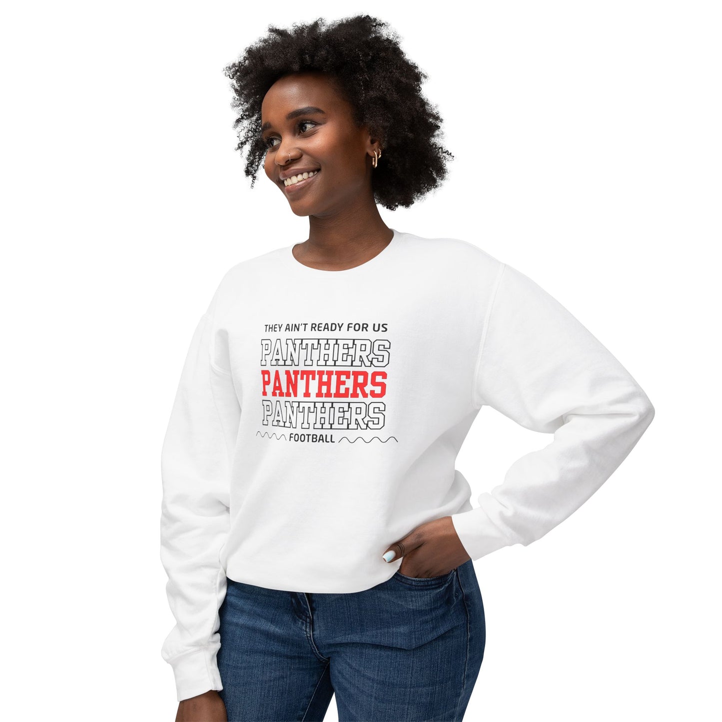 Cabot Panthers Stacked Spirit Comfort Colors Crewneck Sweatshirt – Unisex Fit