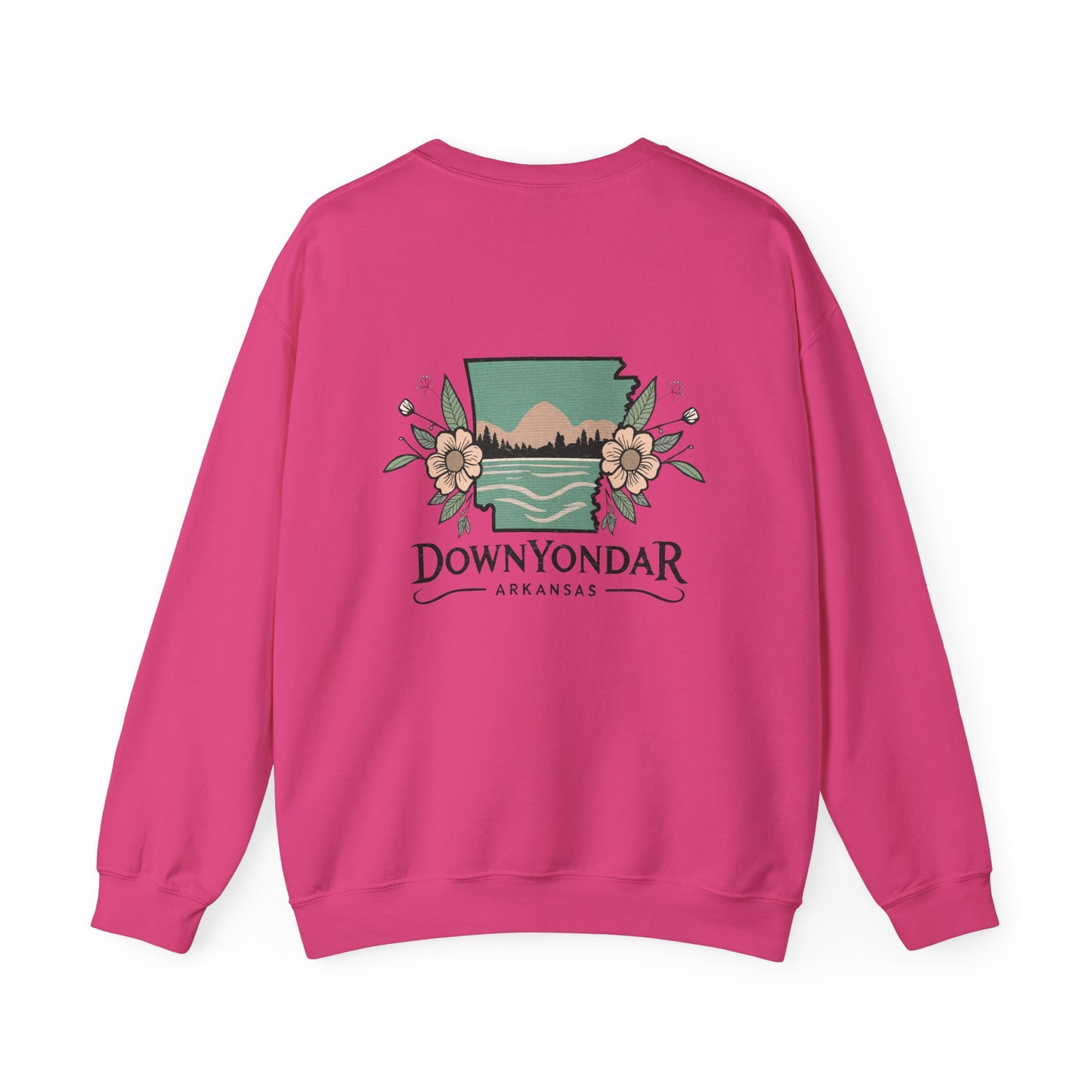 DownYondAR Arkansas Natural State Unisex Heavy Blend™ Crewneck Sweatshirt