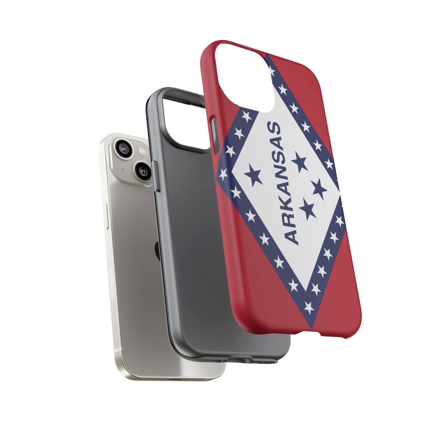 Arkansas State Flag Tough Case for iPhone