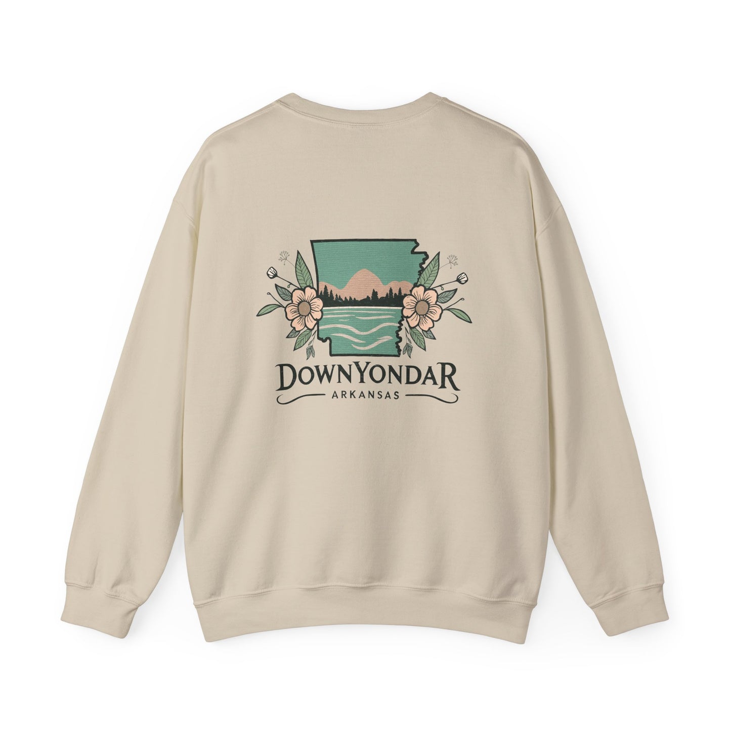 DownYondAR Arkansas Natural State Unisex Heavy Blend™ Crewneck Sweatshirt