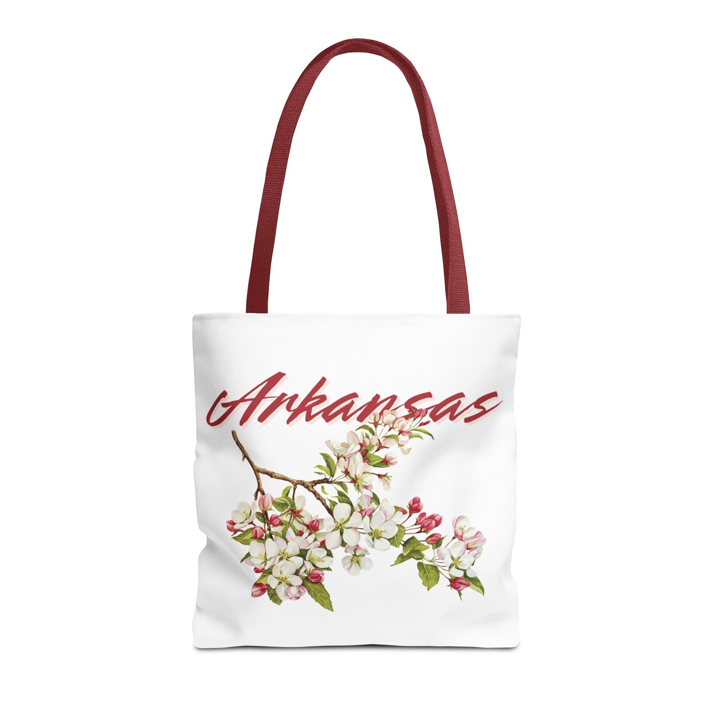 Arkansas Apple Blossom Tote Bag