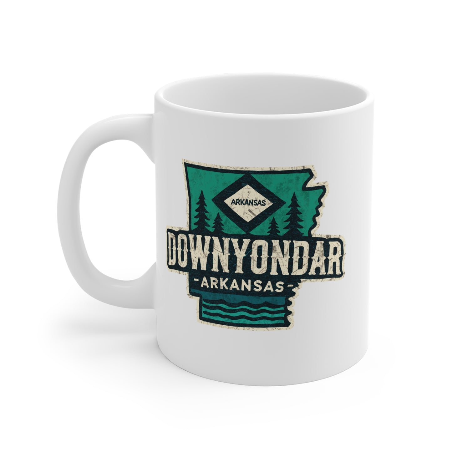 DownYondAR State Ceramic Mug 11oz