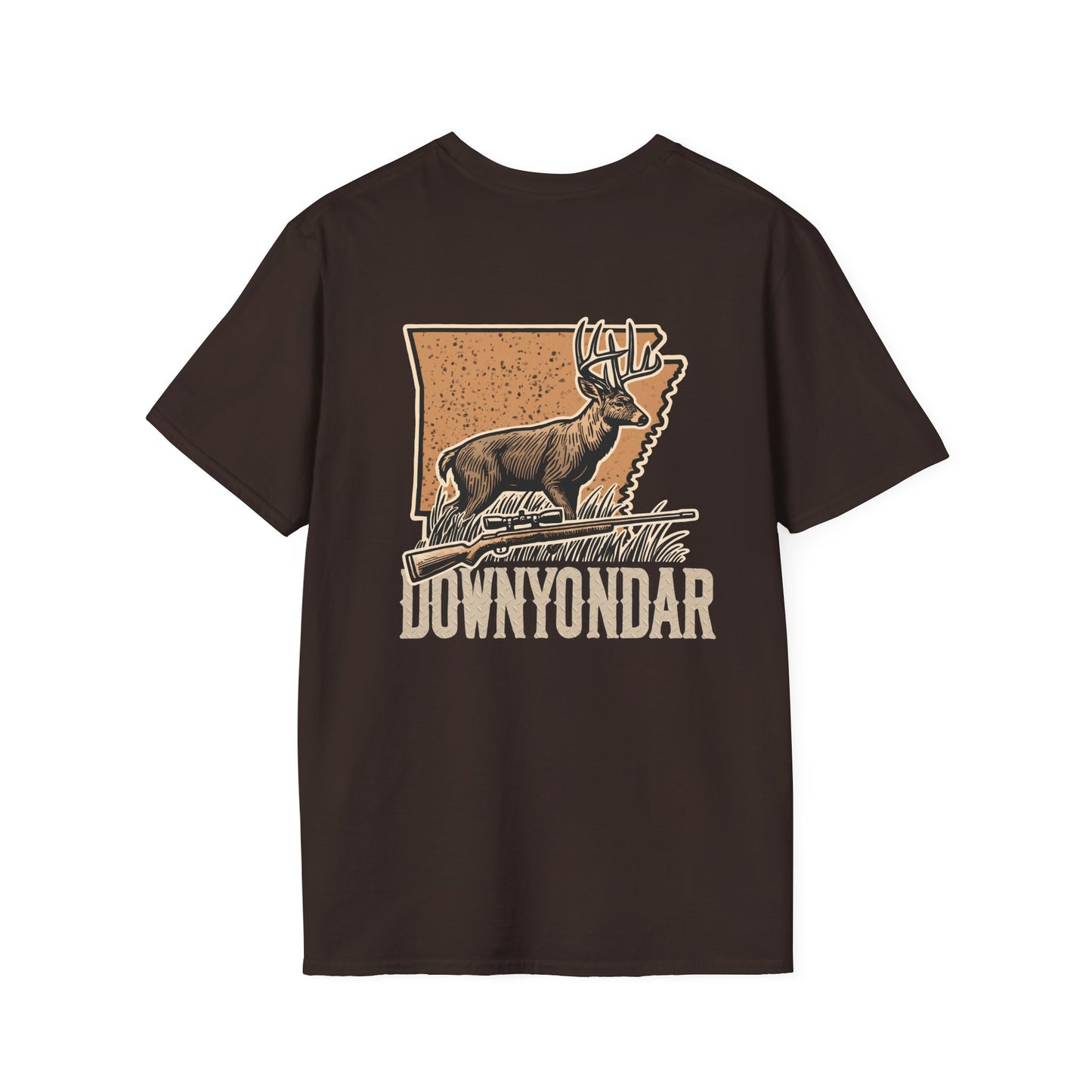 DownYondAR Whitetail Deer Unisex Softstyle T-Shirt