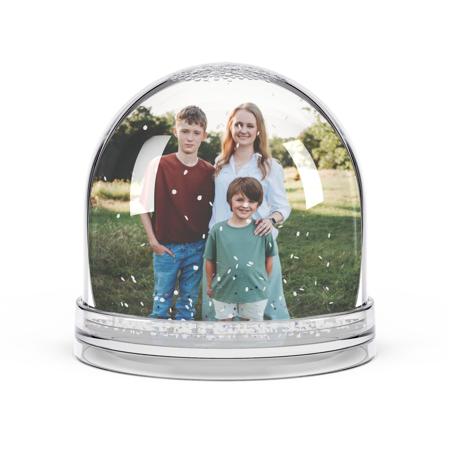 Custom Photo Snow Globe – DownYondAR Christmas Collection