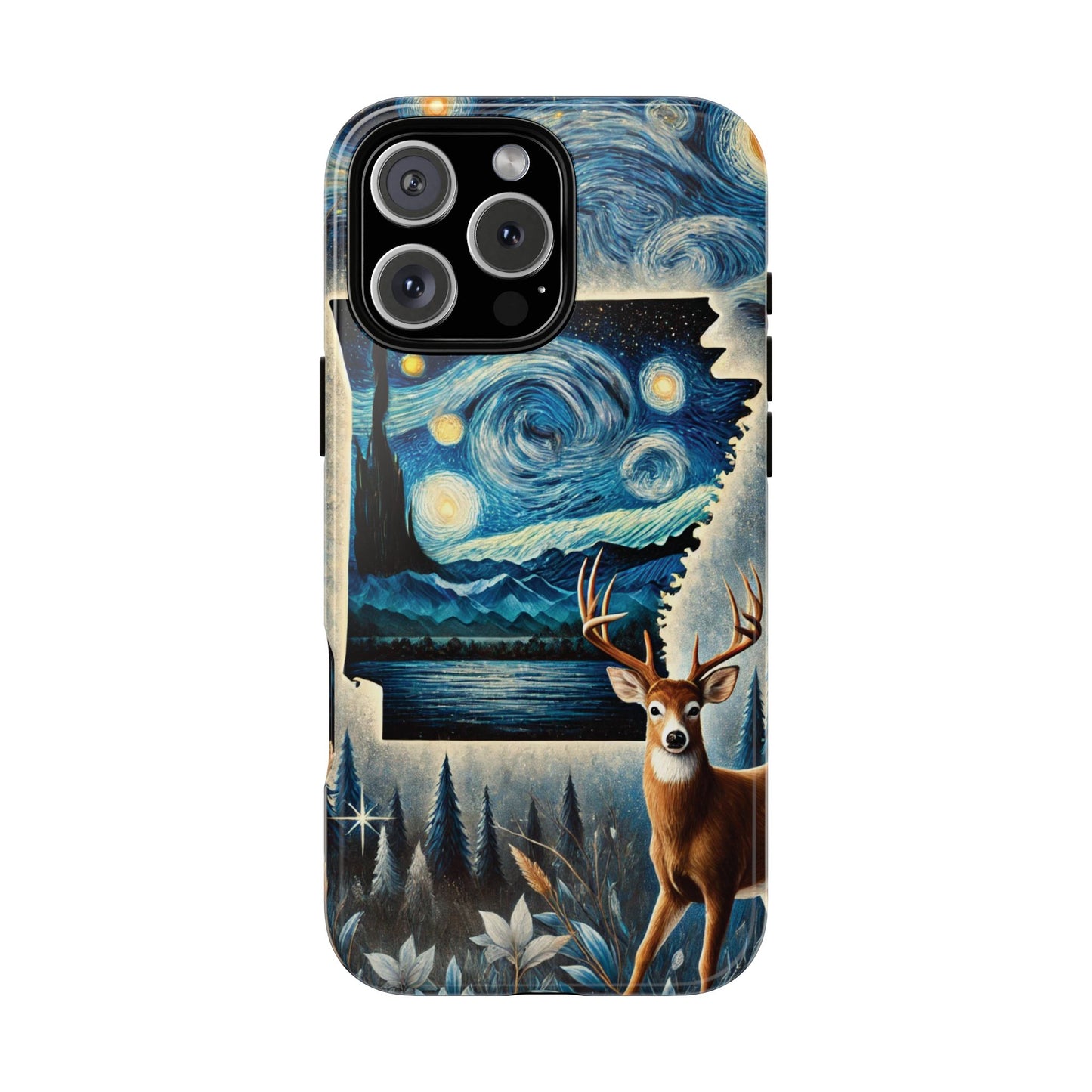 Arkansas Starry Sky Tough Case for iPhone