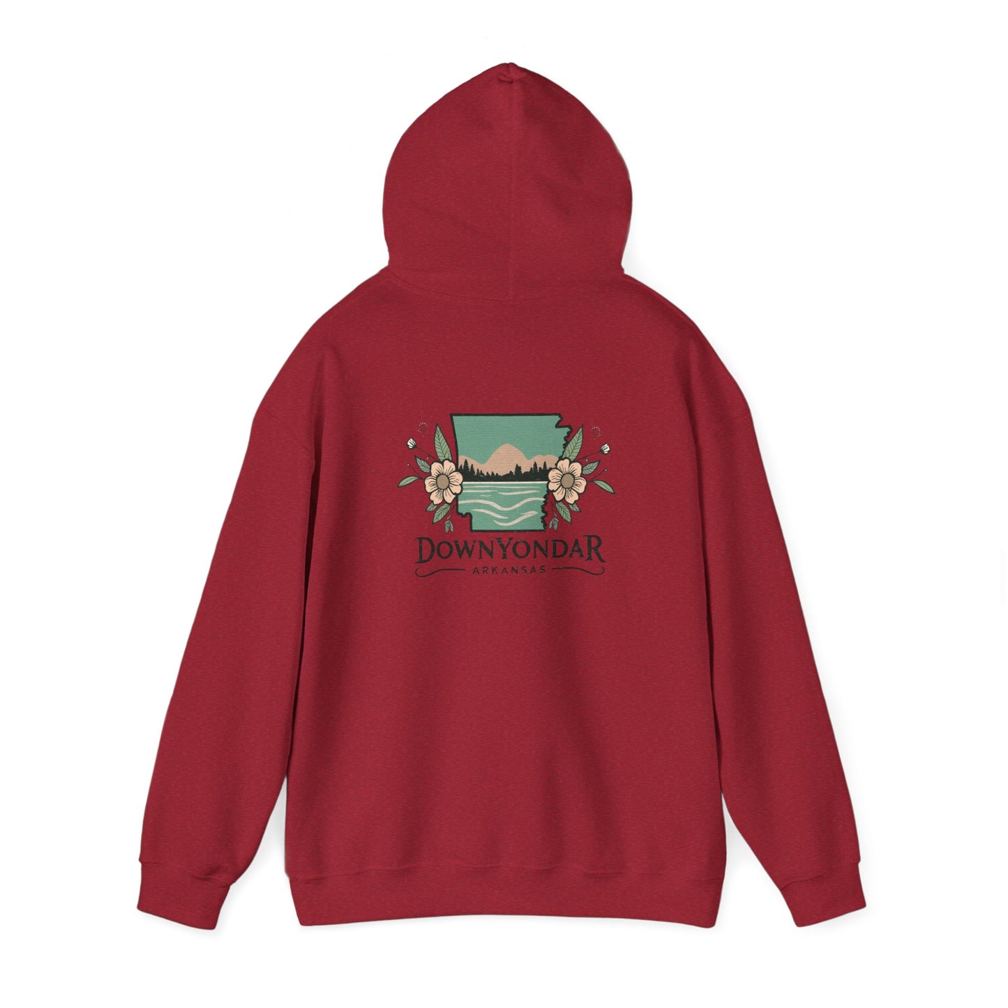 DownYondAR Arkansas Natural State Unisex Heavy Blend™ Hooded Sweatshirt