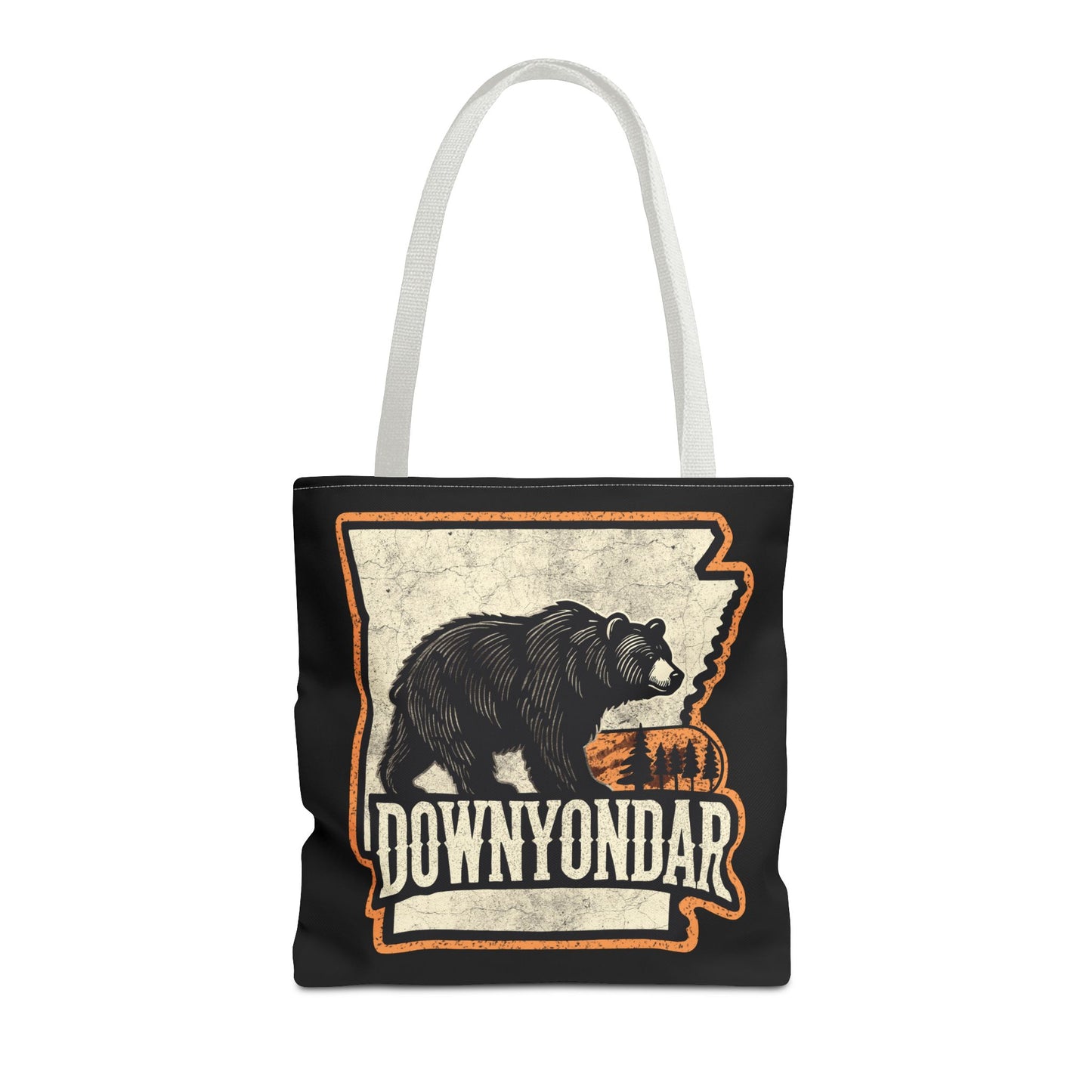 DownYondAR Black Bear Tote Bag