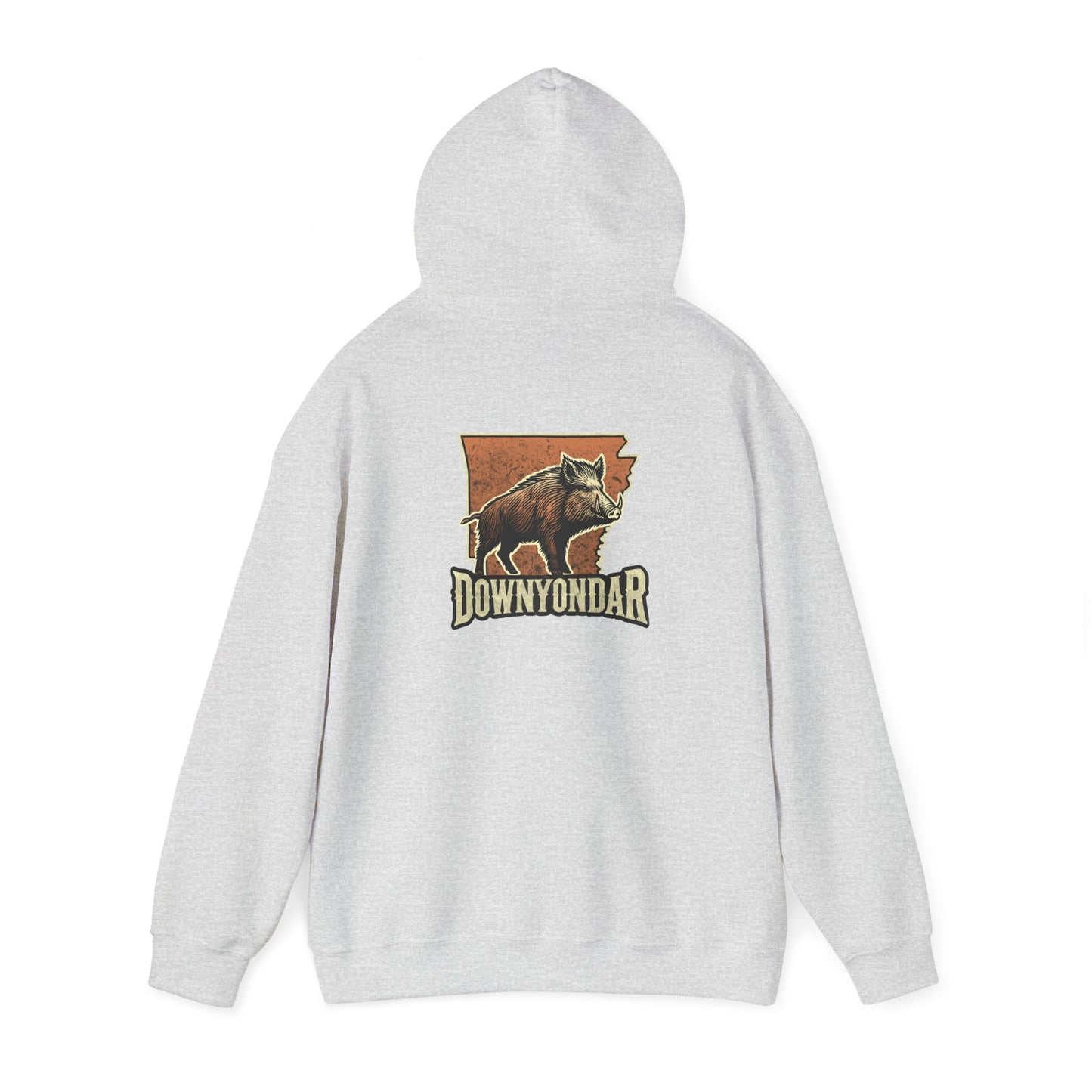 Arkansas Wildboar Hunting Unisex Heavy Blend™ Hooded Sweatshirt