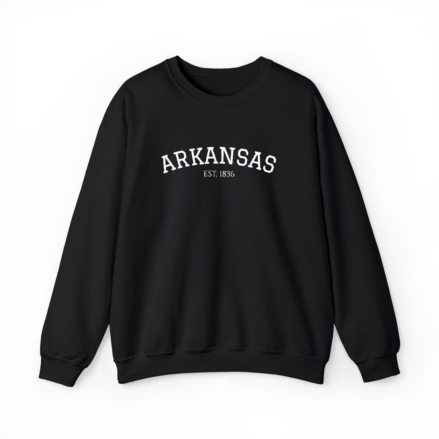 Arkansas Vintage Crewneck Sweatshirt — Classic State Pride Pullover
