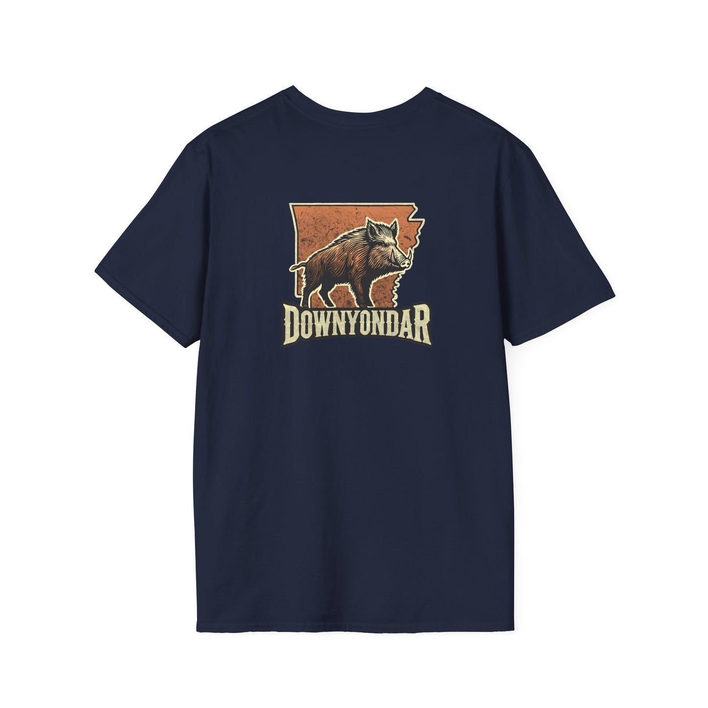 Arkansas Wildboar Hunting Unisex Softstyle T-Shirt