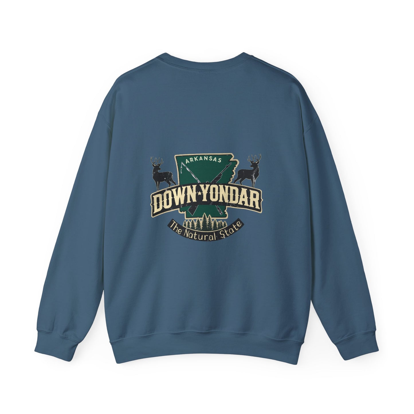 DownYondAR Arkansas Hunting Unisex Heavy Blend™ Crewneck Sweatshirt