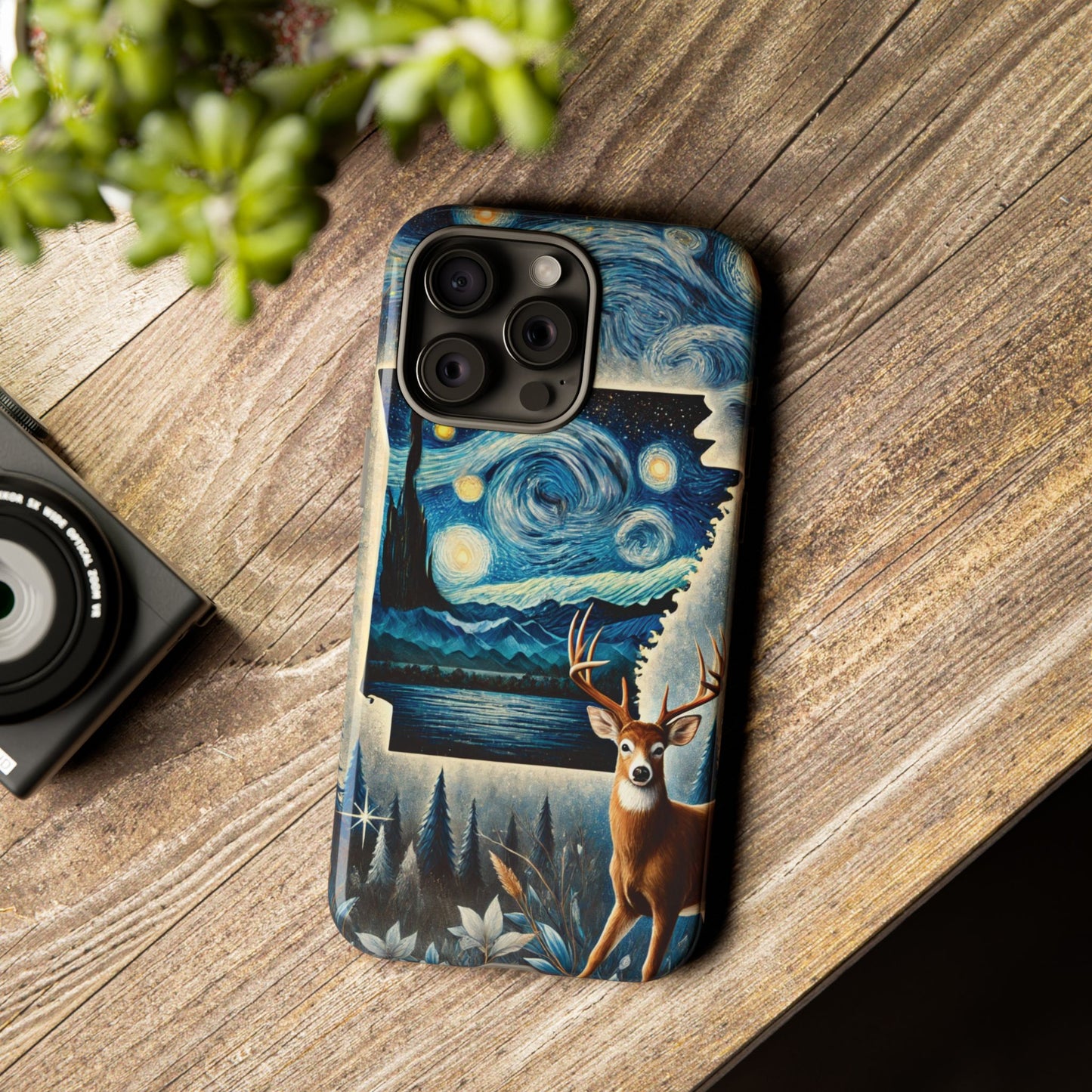 Arkansas Starry Sky Tough Case for iPhone