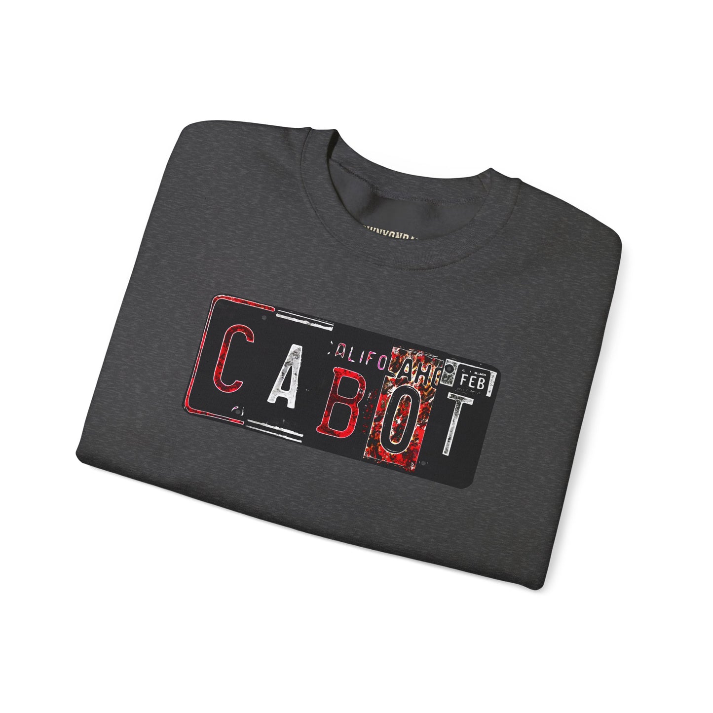 Cabot, Arkansas License Plate Crewneck Sweatshirt
