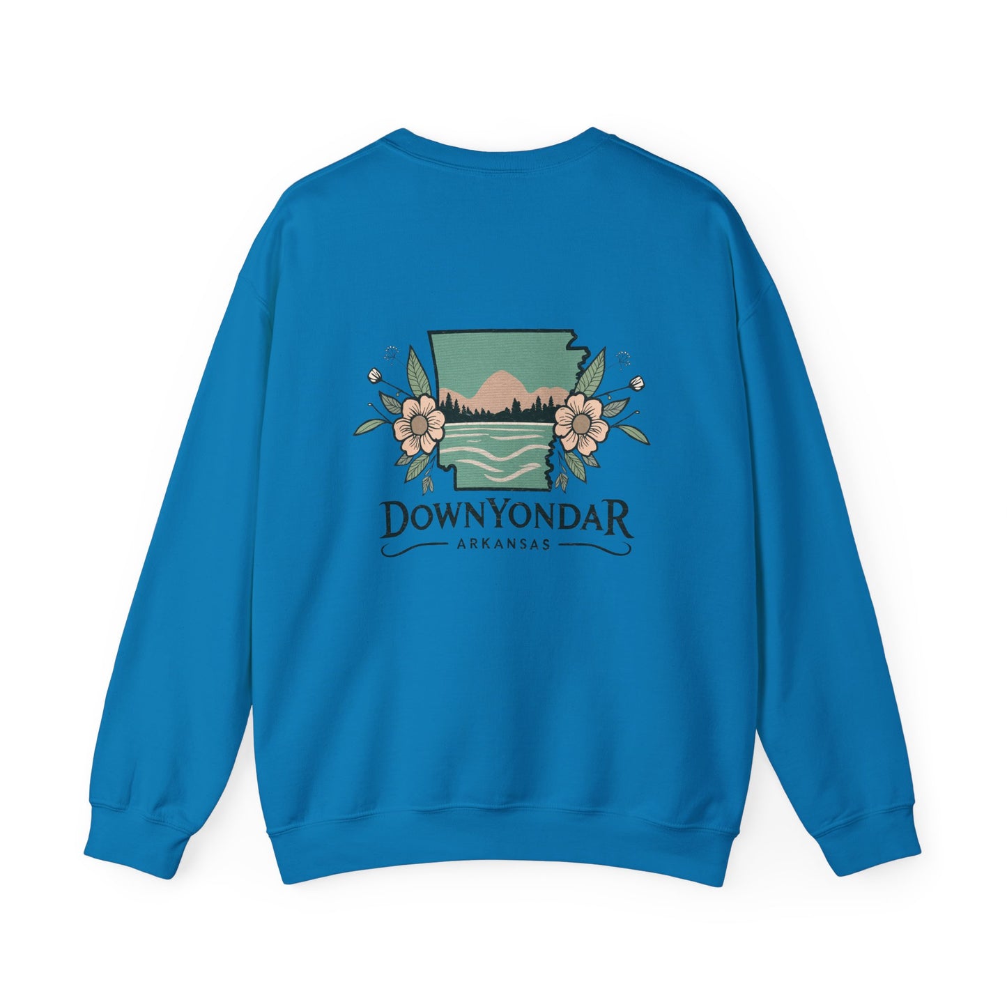 DownYondAR Arkansas Natural State Unisex Heavy Blend™ Crewneck Sweatshirt