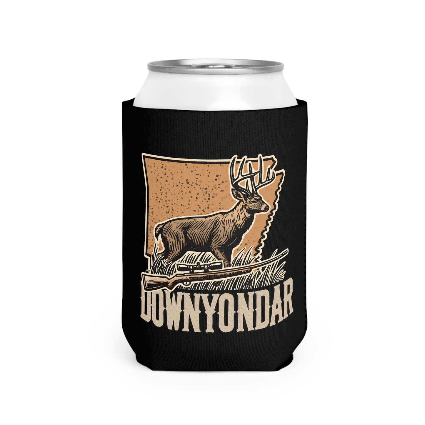 DownYondAR Whitetail Deer Can Cooler Sleeve