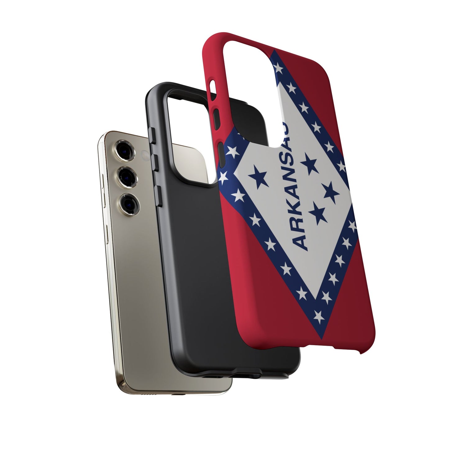 Arkansas State Flag Tough Case for Samsung Phones