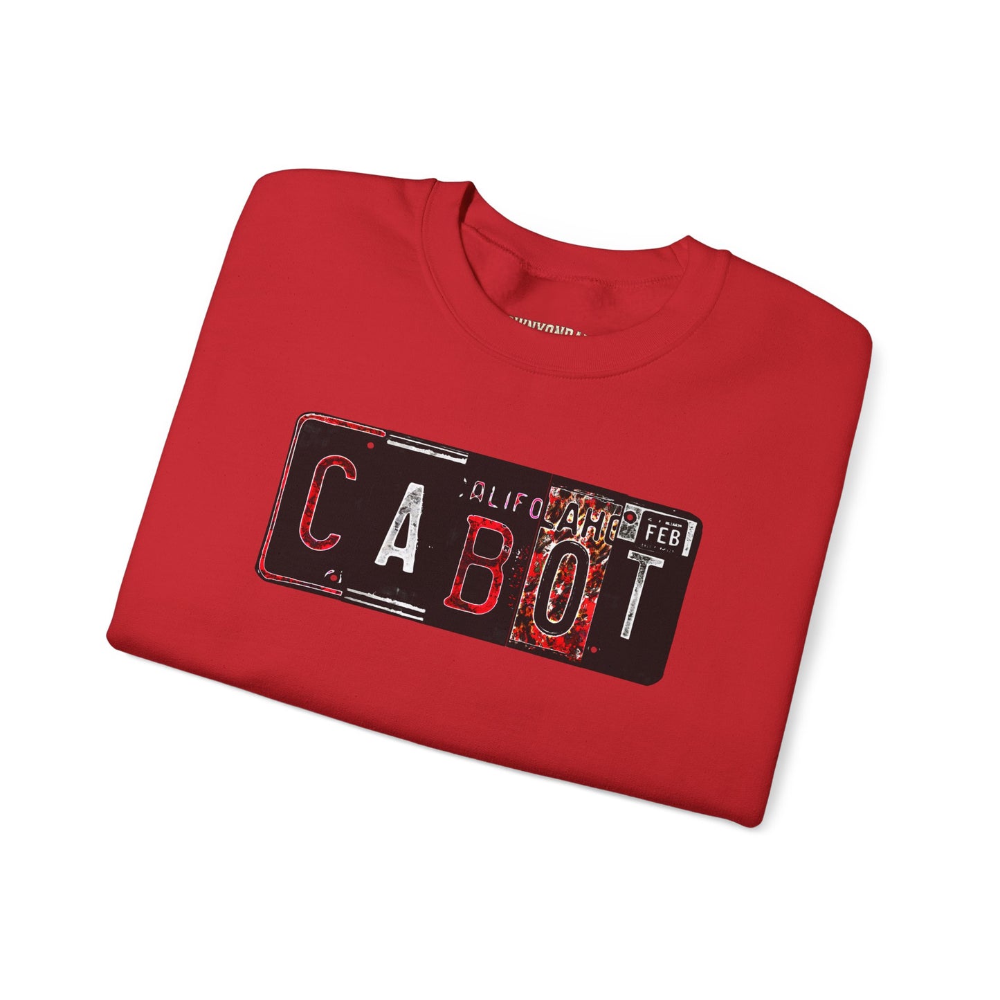 Cabot, Arkansas License Plate Crewneck Sweatshirt