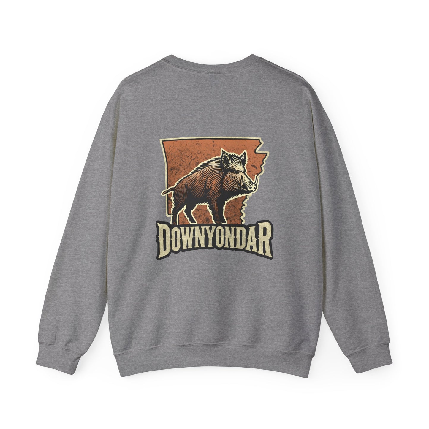 Arkansas Wildboar Hunting Unisex Heavy Blend™ Crewneck Sweatshirt