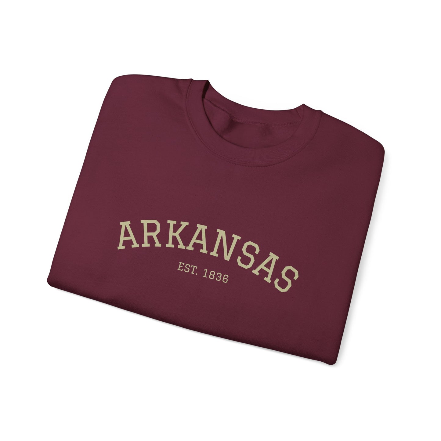 Arkansas Est. 1836 Crewneck Sweatshirt