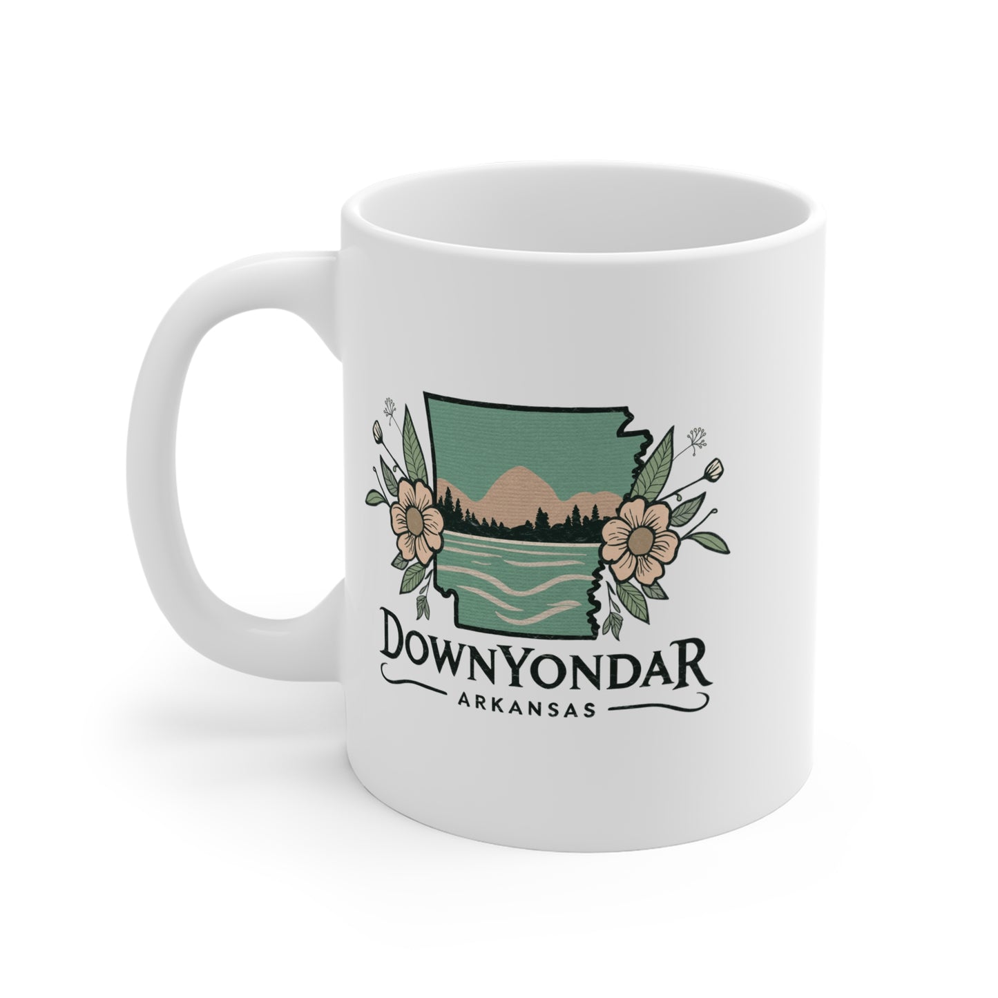 DownYondAR Arkansas Natural State Ceramic Mug 11oz