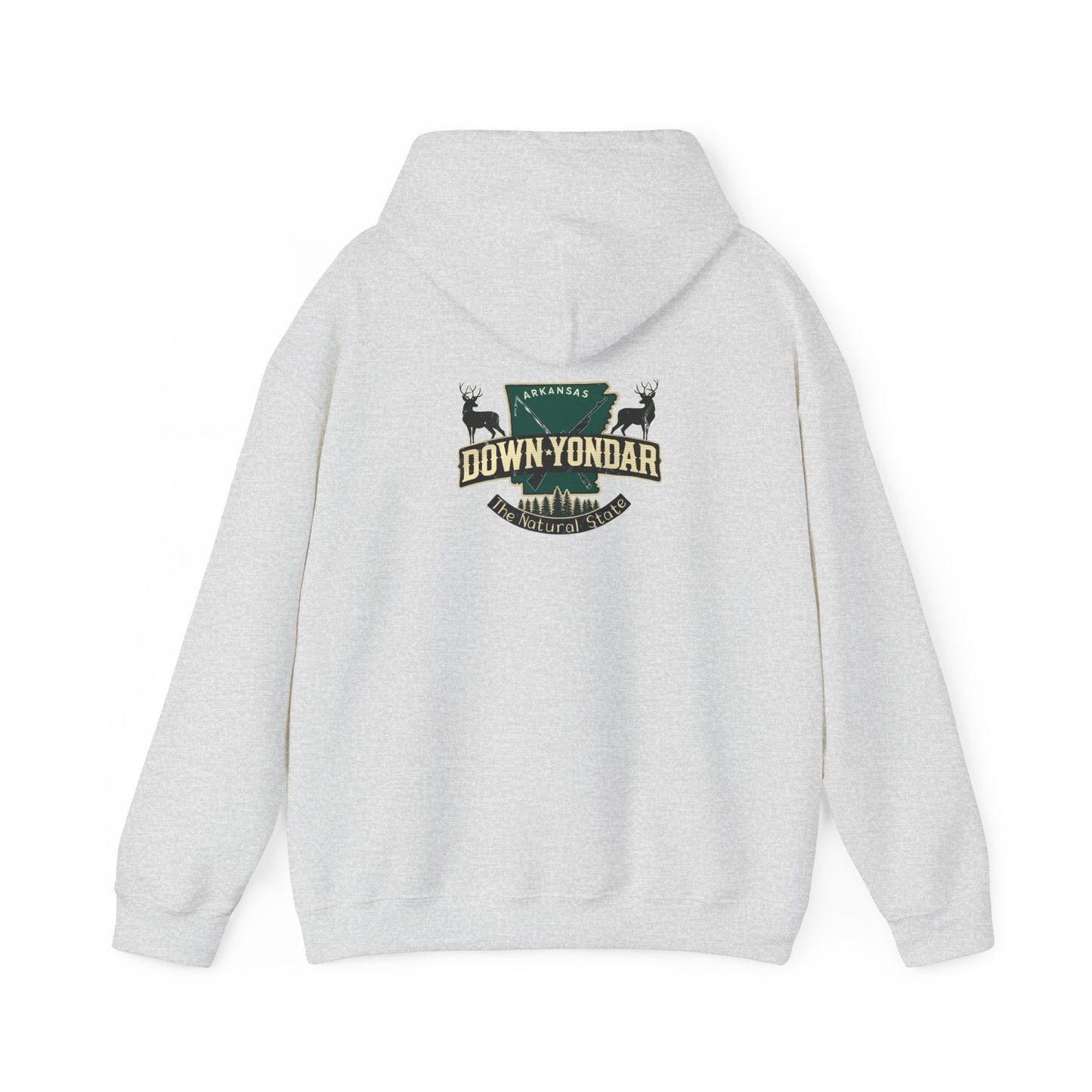 DownYondAR Arkansas Hunting Unisex Heavy Blend™ Hooded Sweatshirt