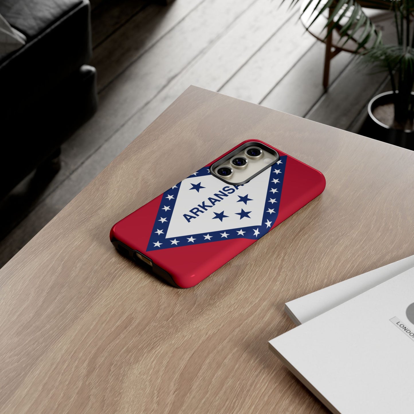 Arkansas State Flag Tough Case for Samsung Phones