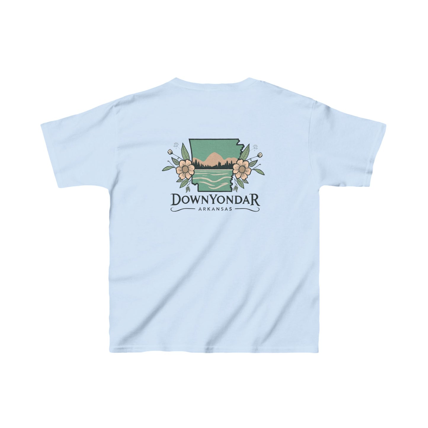 DownYondAR Arkansas Natural State Kids Heavy Cotton™ Tee