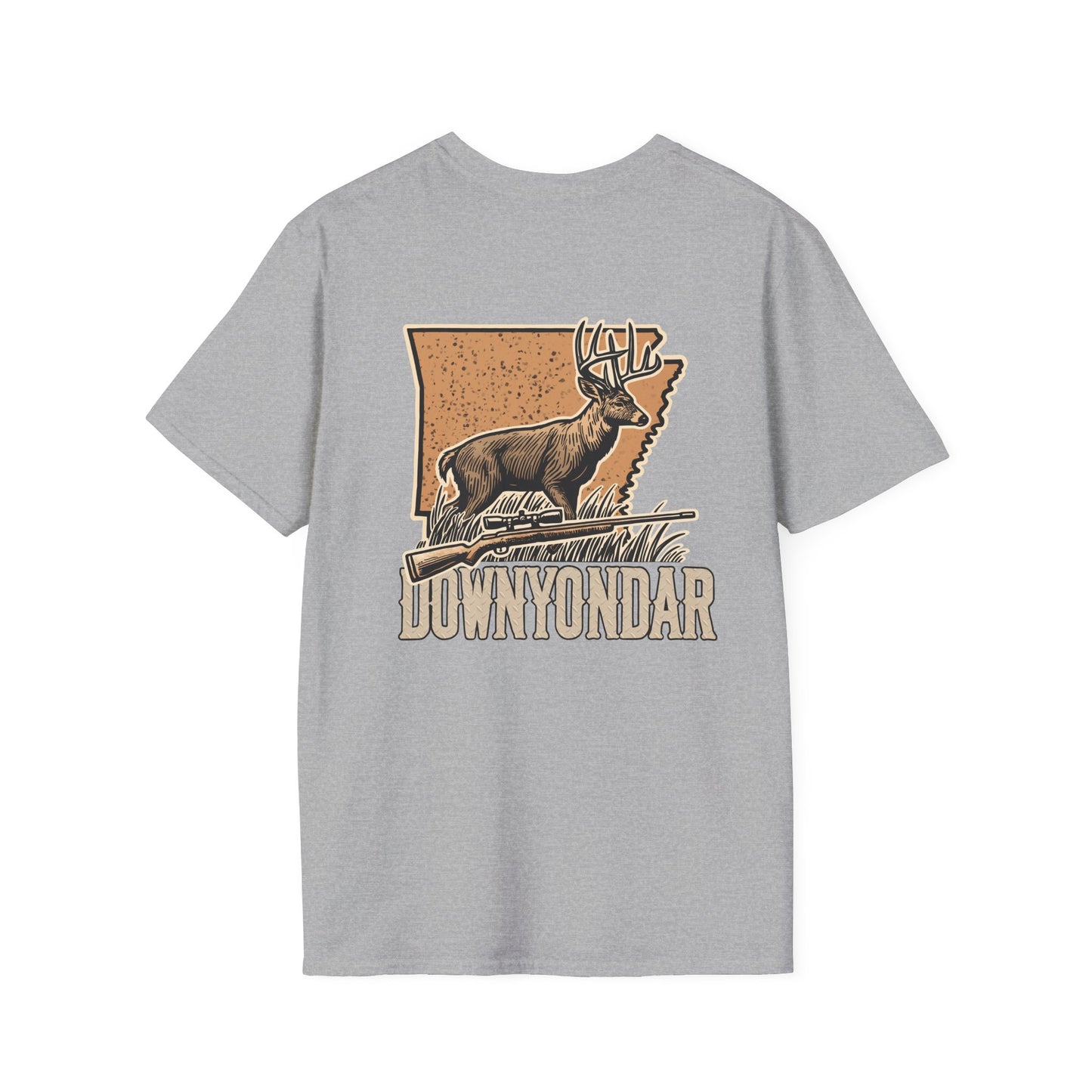 DownYondAR Whitetail Deer Unisex Softstyle T-Shirt