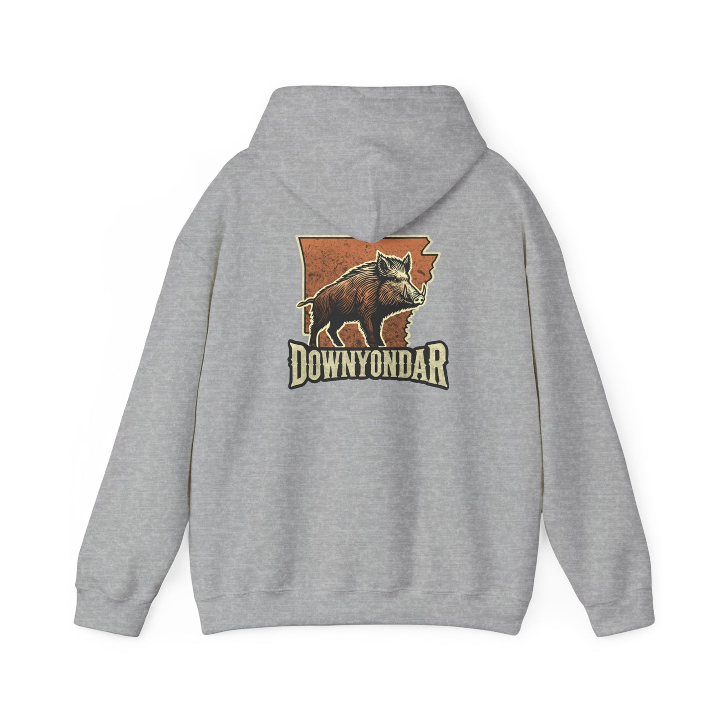 Arkansas Wildboar Hunting Unisex Heavy Blend™ Hooded Sweatshirt