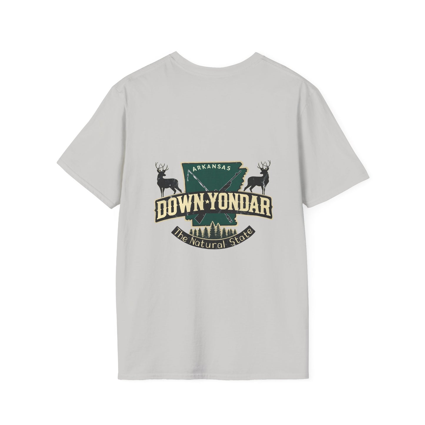 DownYondAR Arkansas Hunting Unisex Softstyle T-Shirt