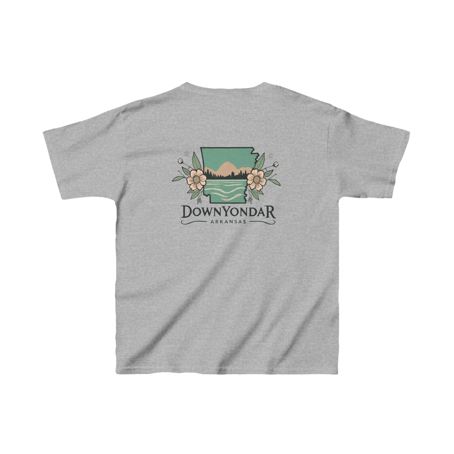 DownYondAR Arkansas Natural State Kids Heavy Cotton™ Tee