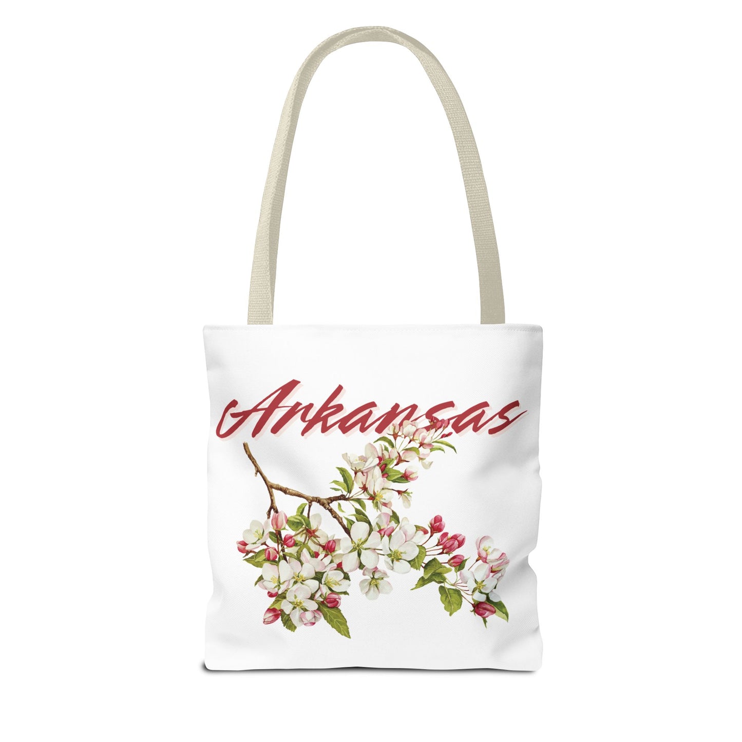 Arkansas Apple Blossom Tote Bag