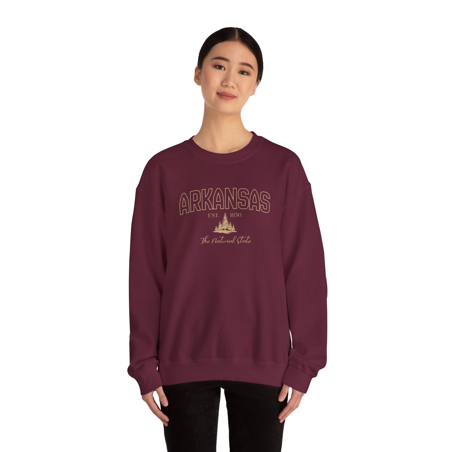 Arkansas Est. 1836 "The Natural State" Sweatshirt
