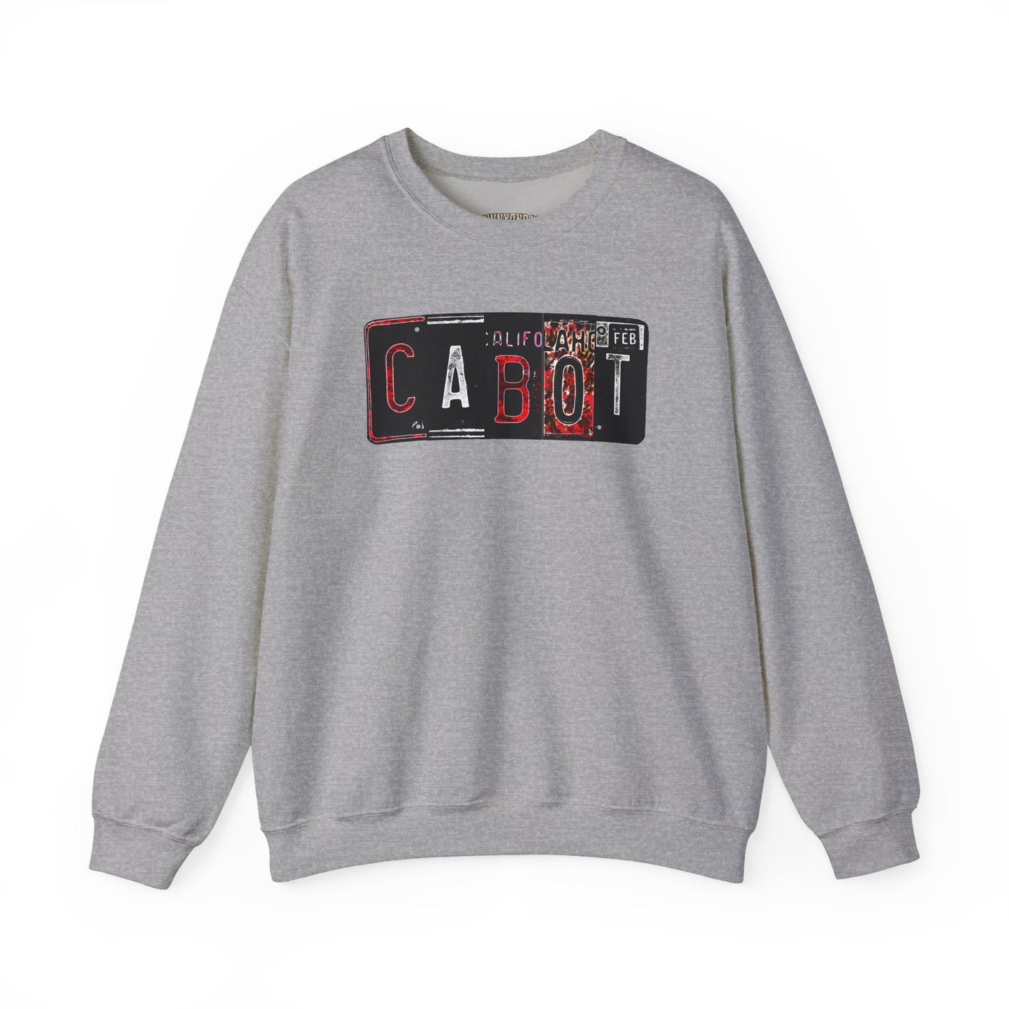 Cabot, Arkansas License Plate Crewneck Sweatshirt