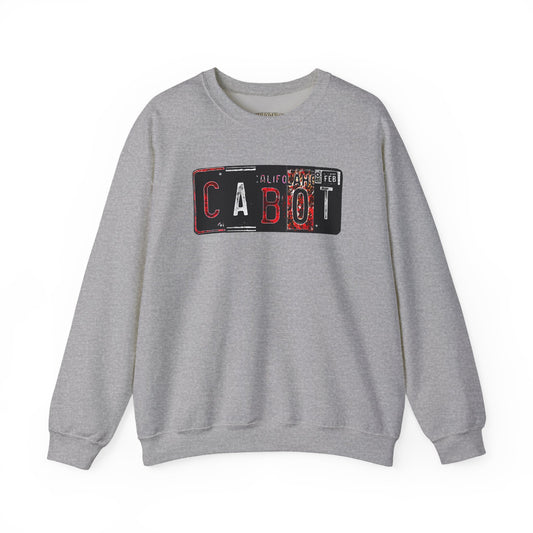 Cabot, Arkansas License Plate Crewneck Sweatshirt