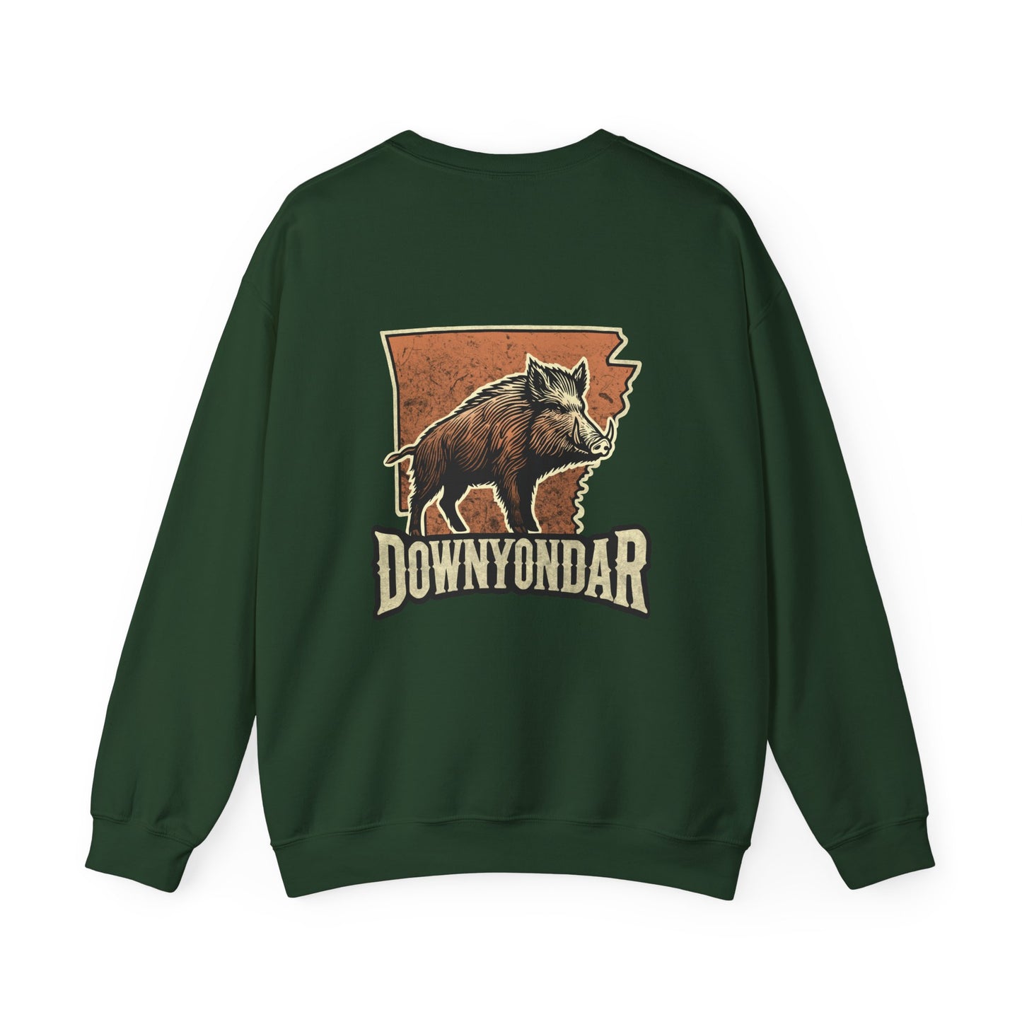 Arkansas Wildboar Hunting Unisex Heavy Blend™ Crewneck Sweatshirt