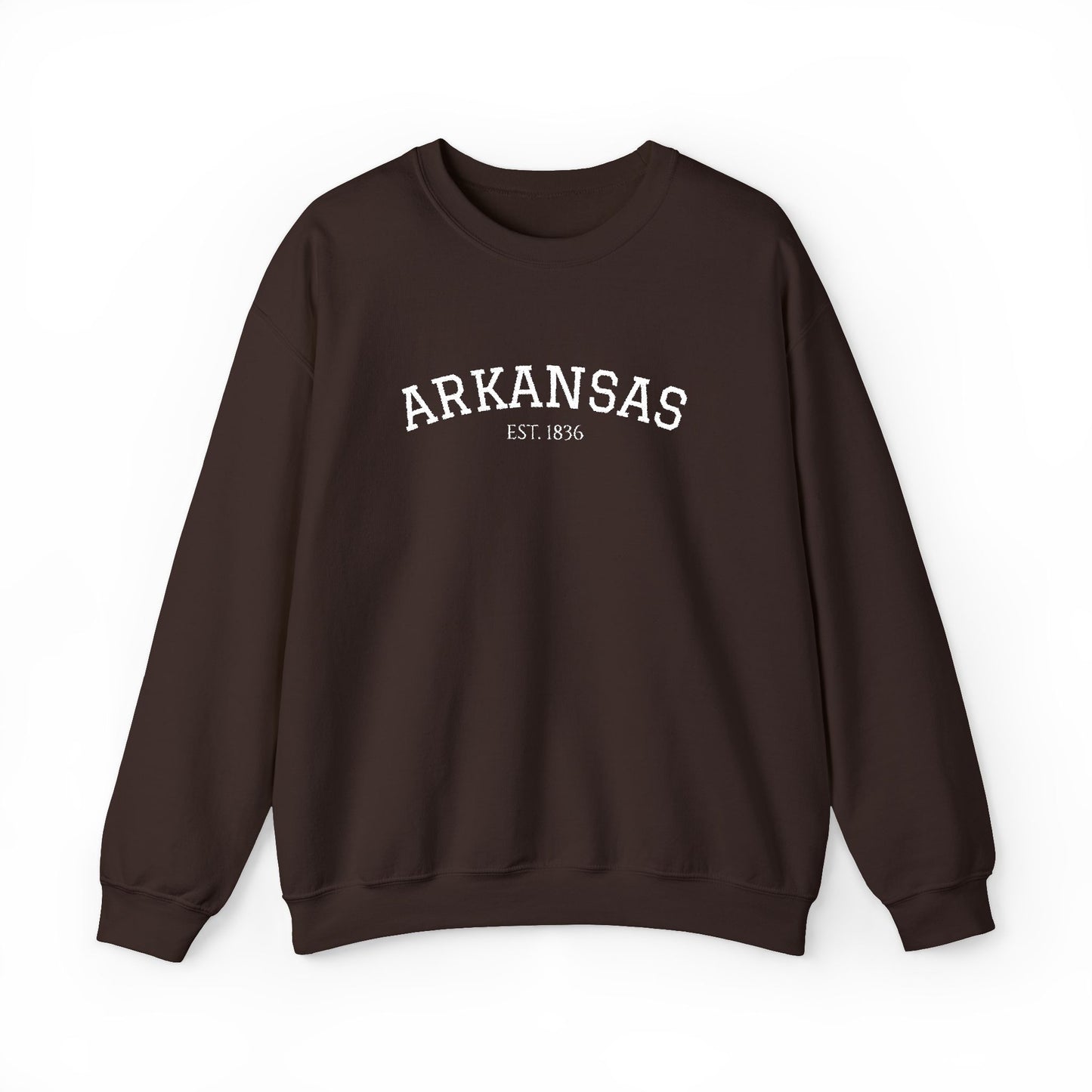 Arkansas Vintage Crewneck Sweatshirt — Classic State Pride Pullover