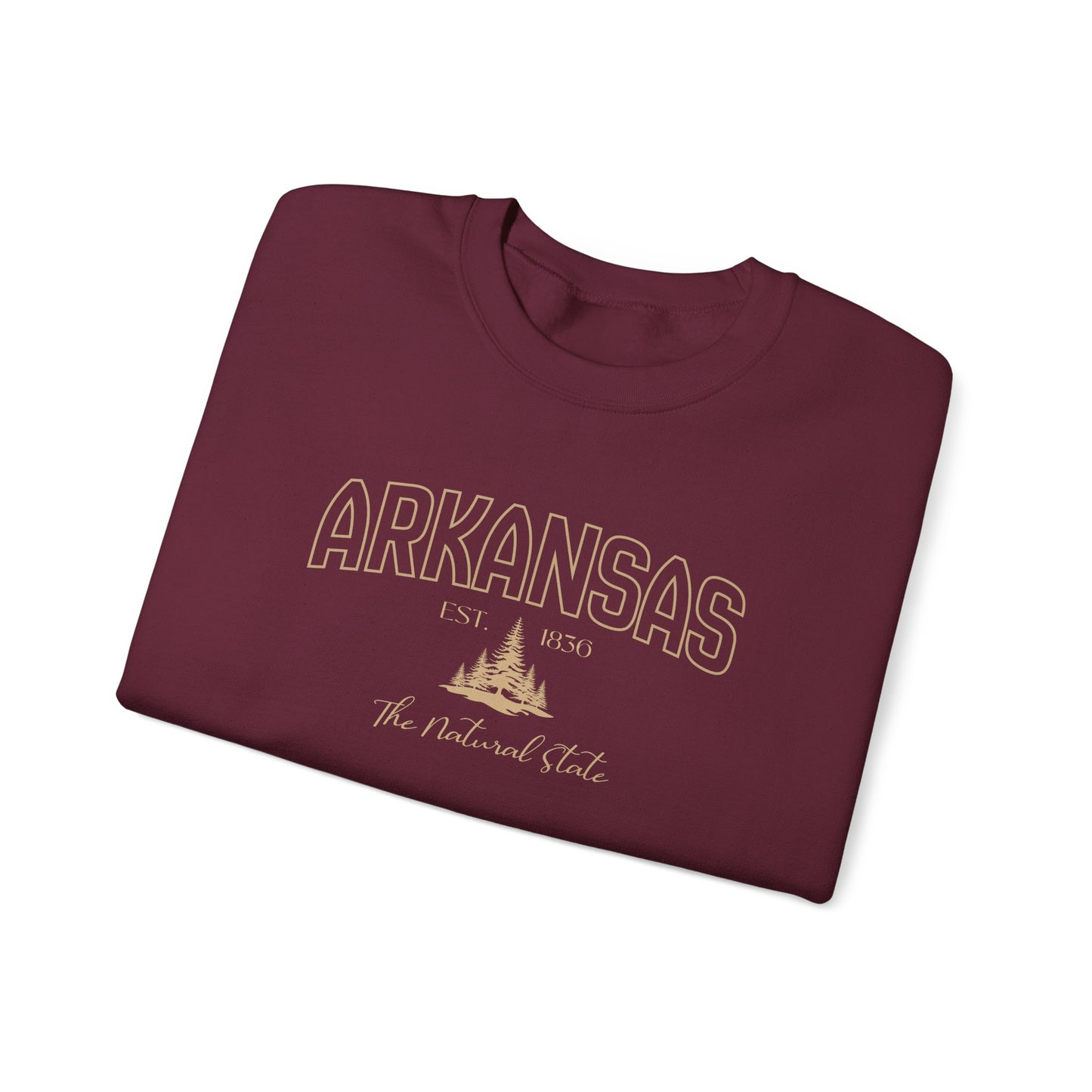 Arkansas Est. 1836 "The Natural State" Sweatshirt