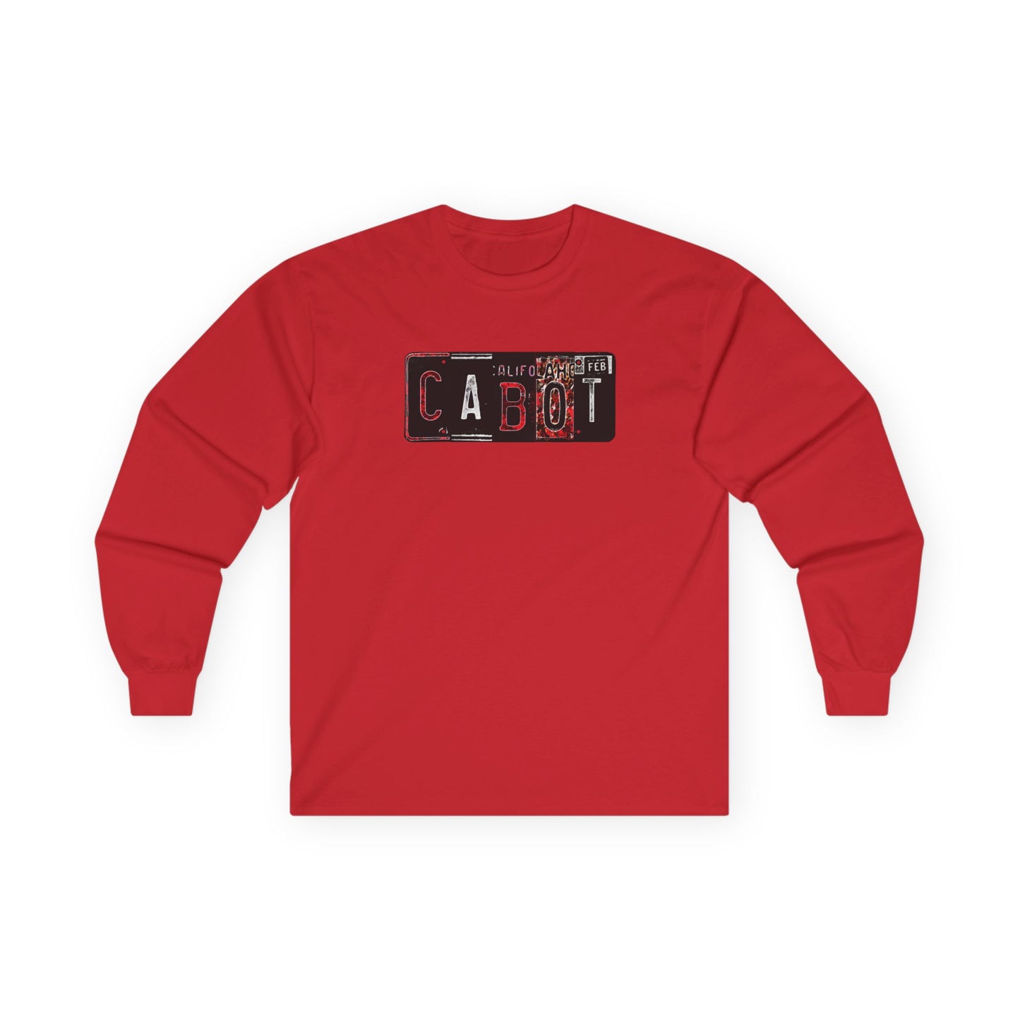Cabot, Arkansas License Plate Long Sleeve Tee