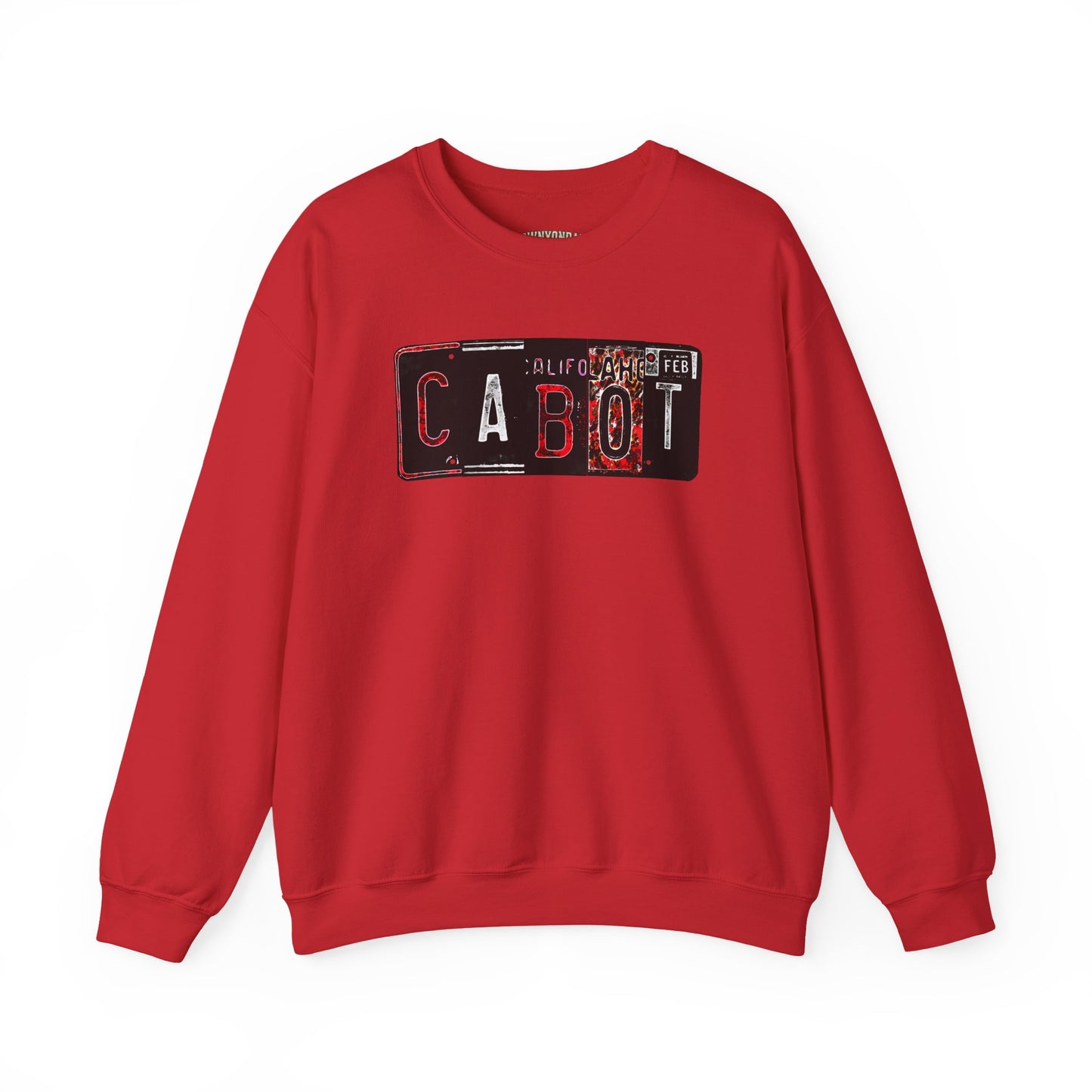 Cabot, Arkansas License Plate Crewneck Sweatshirt