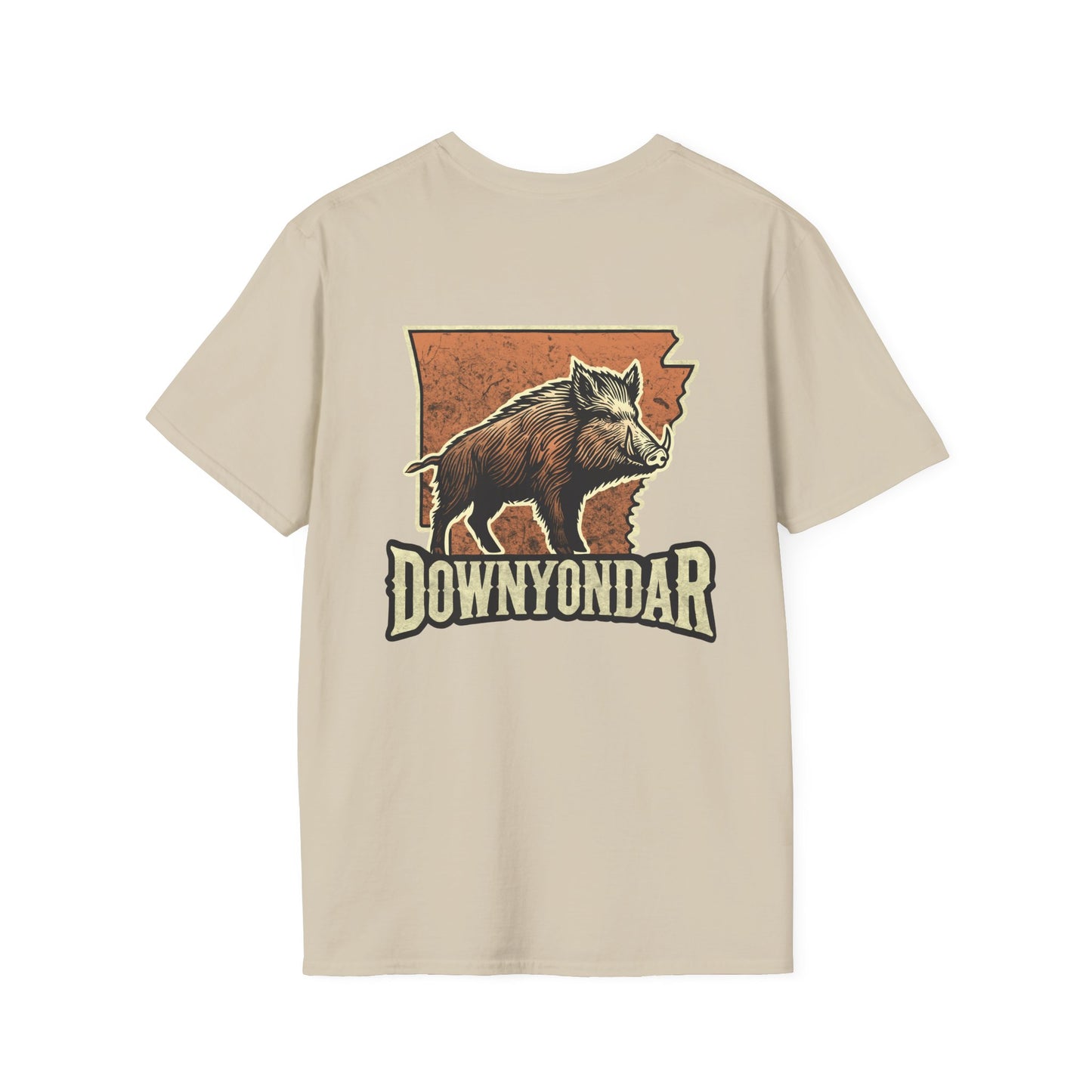 Arkansas Wildboar Hunting Unisex Softstyle T-Shirt