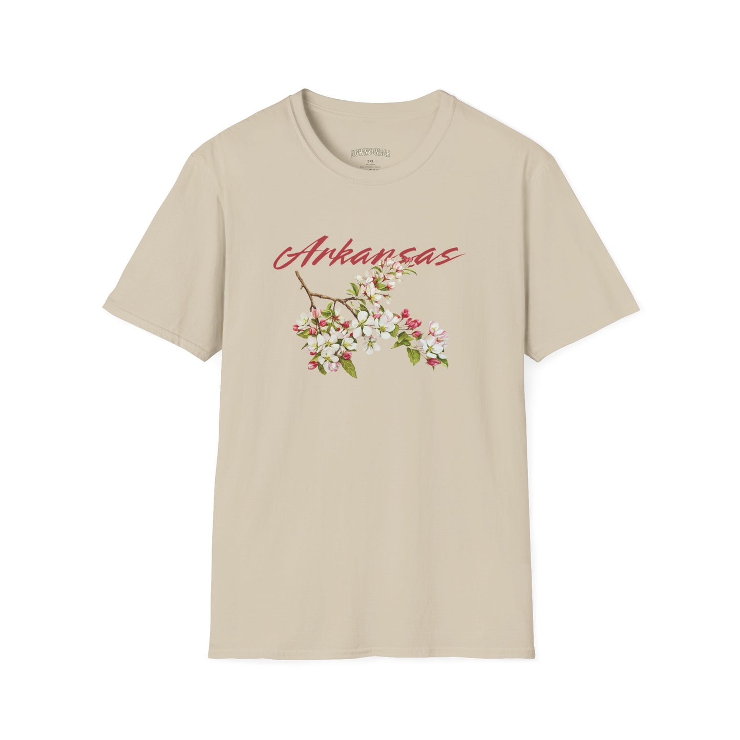 Arkansas Apple Blossom Unisex Softstyle T-Shirt