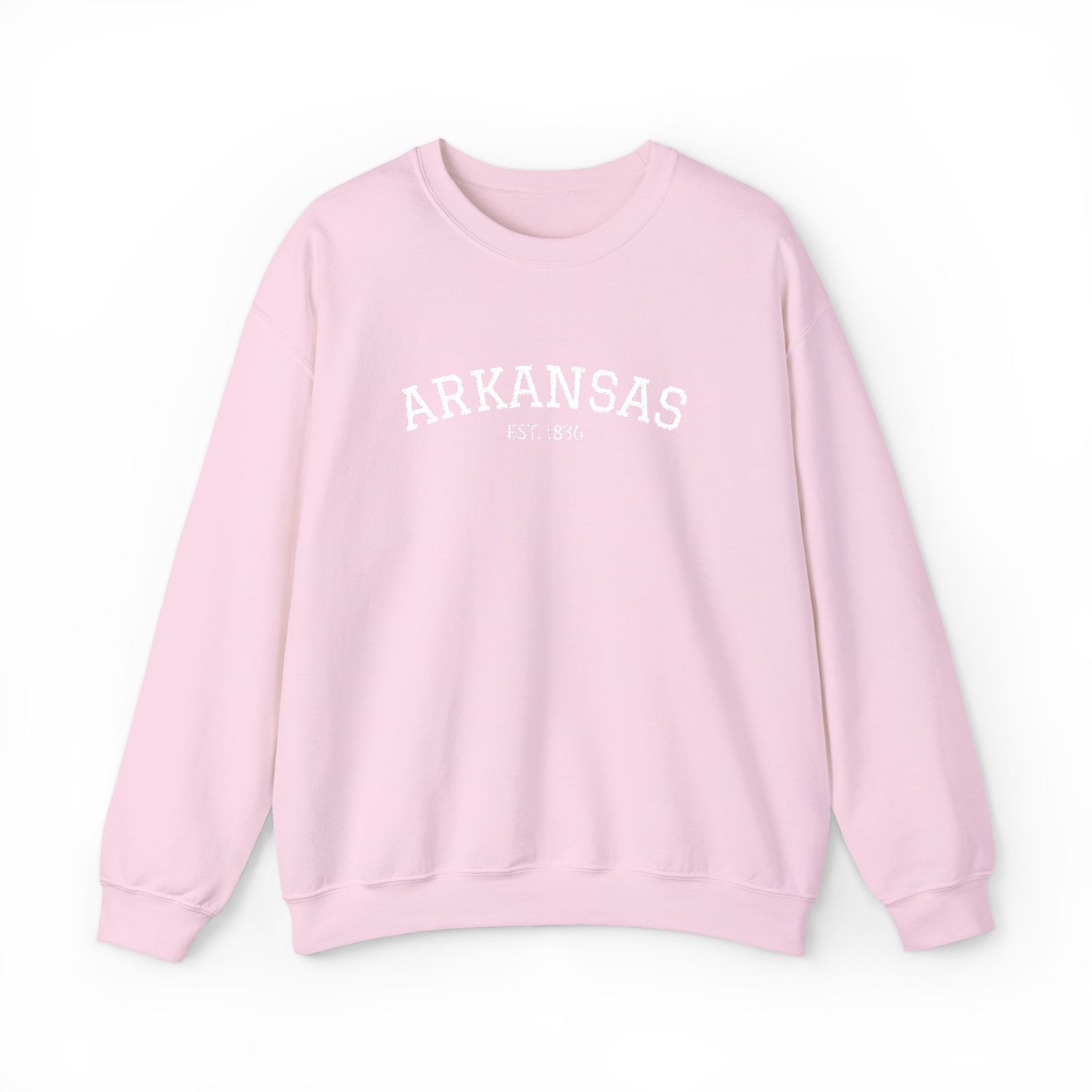 Arkansas Vintage Crewneck Sweatshirt — Classic State Pride Pullover