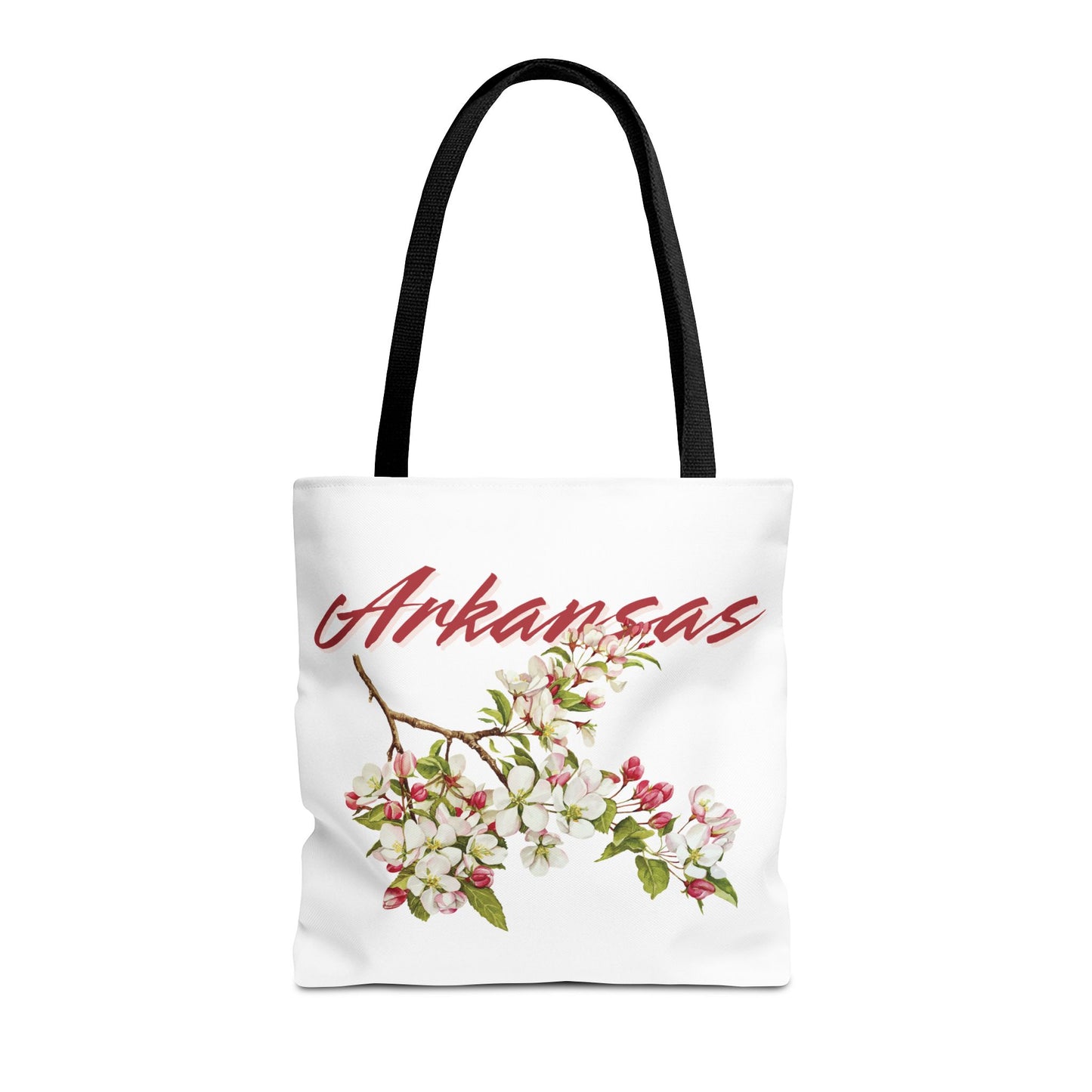 Arkansas Apple Blossom Tote Bag