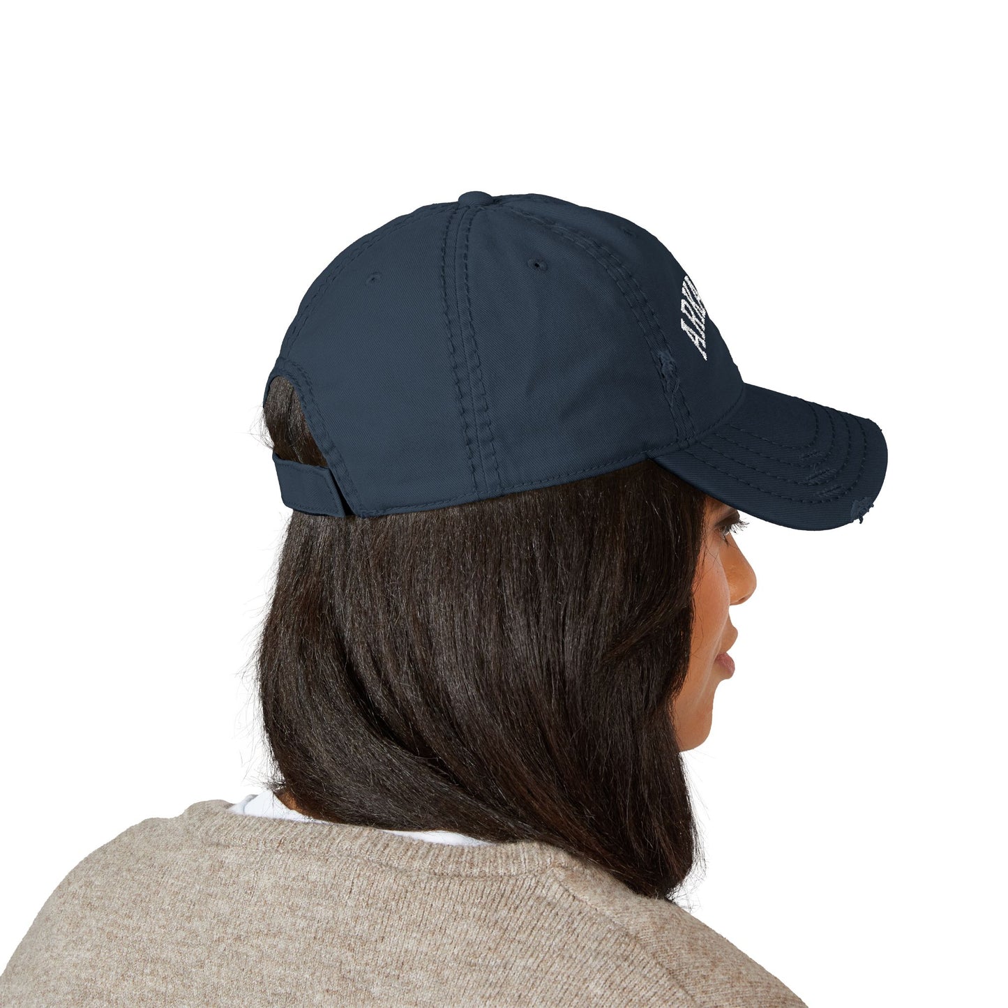 Distressed Arkansas Embroidered Dad Hat — Vintage State Baseball Cap