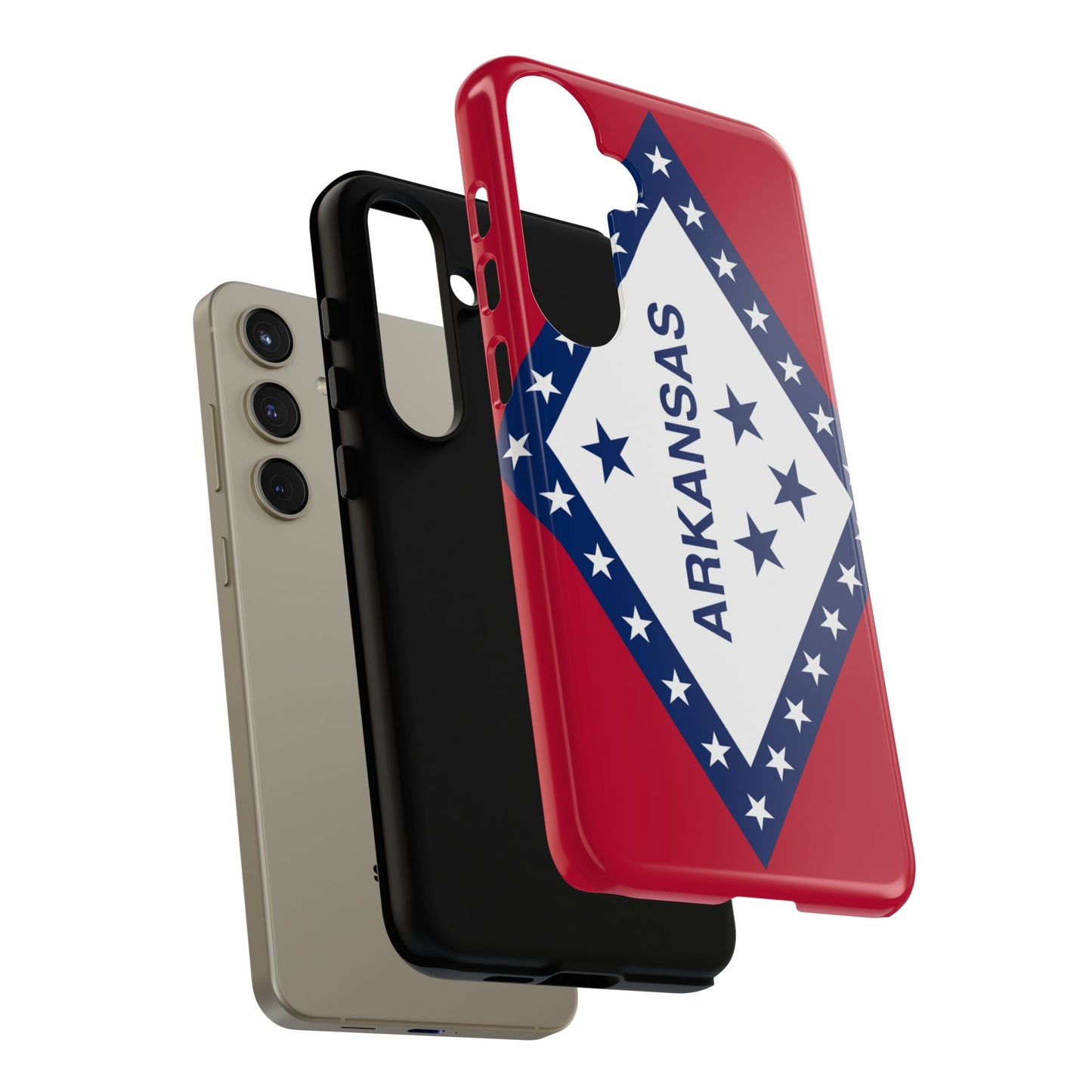 Arkansas State Flag Tough Case for Samsung Phones