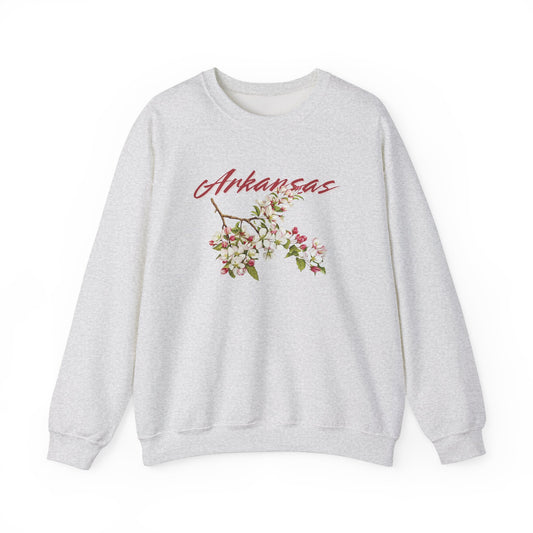 Arkansas Apple Blossom Unisex Heavy Blend™ Crewneck Sweatshirt