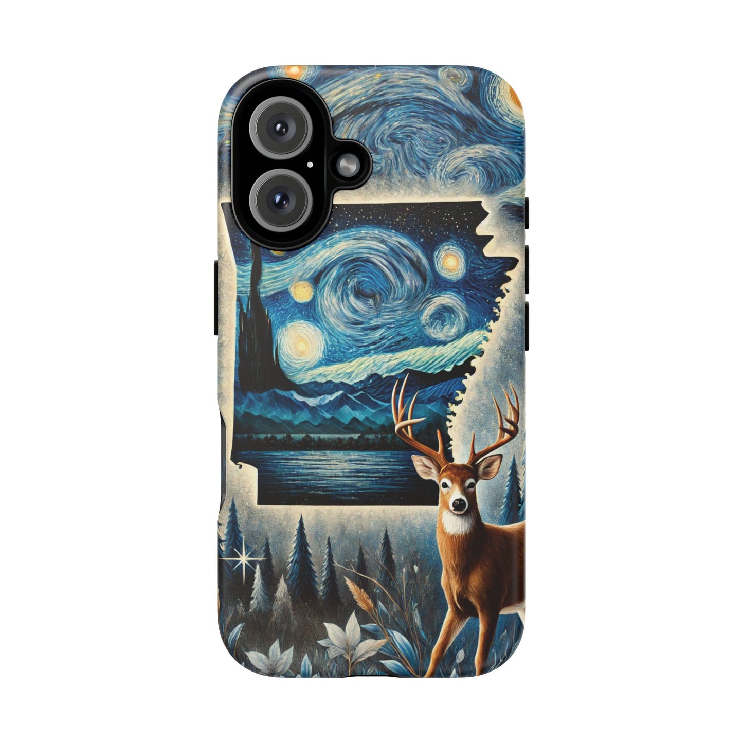 Arkansas Starry Sky Tough Case for iPhone