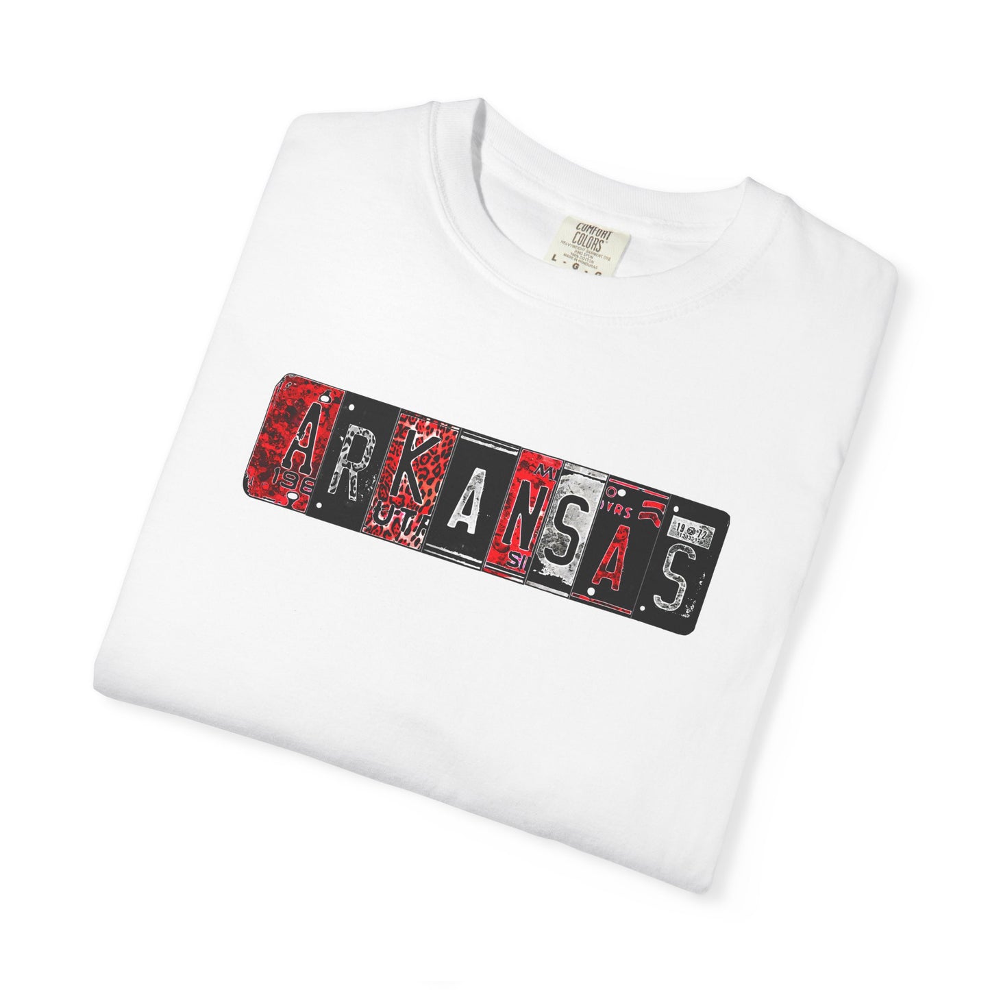 Arkansas License Plate Comfort Colors® T-Shirt